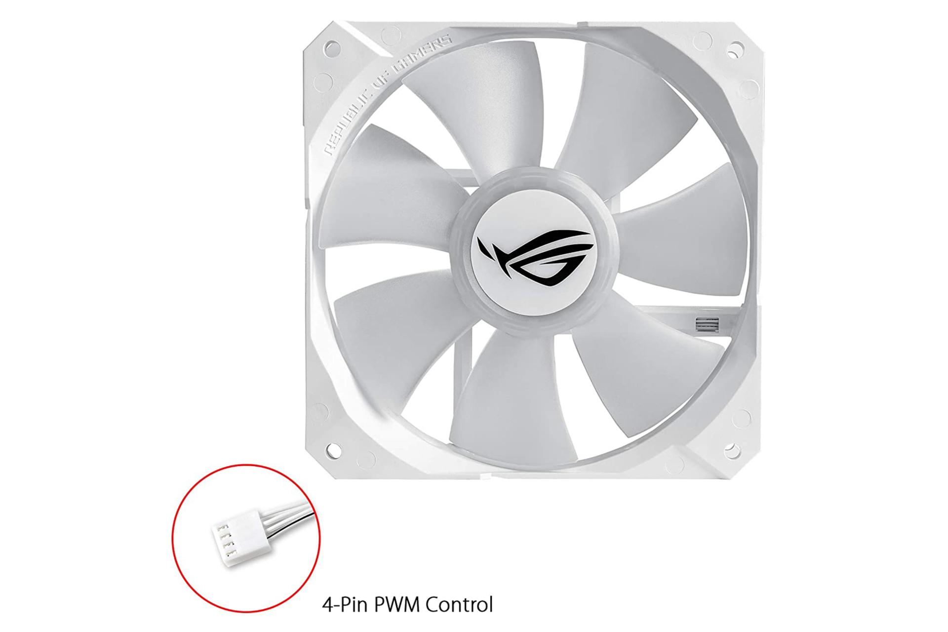فن خنک کننده مایع ایسوس ROG STRIX LC 360 White Edition