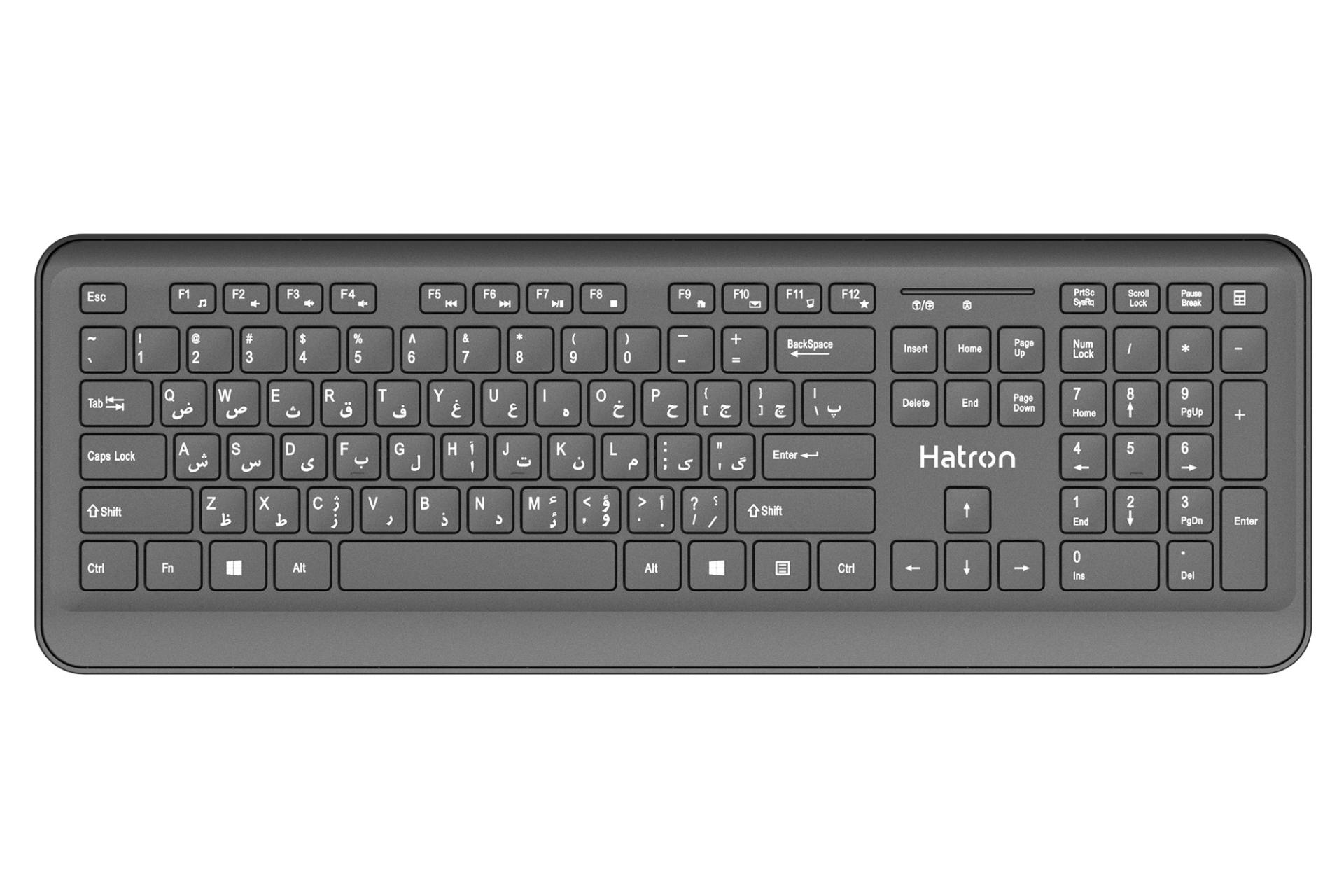 طراحی کیبورد هترون Hatron HK207