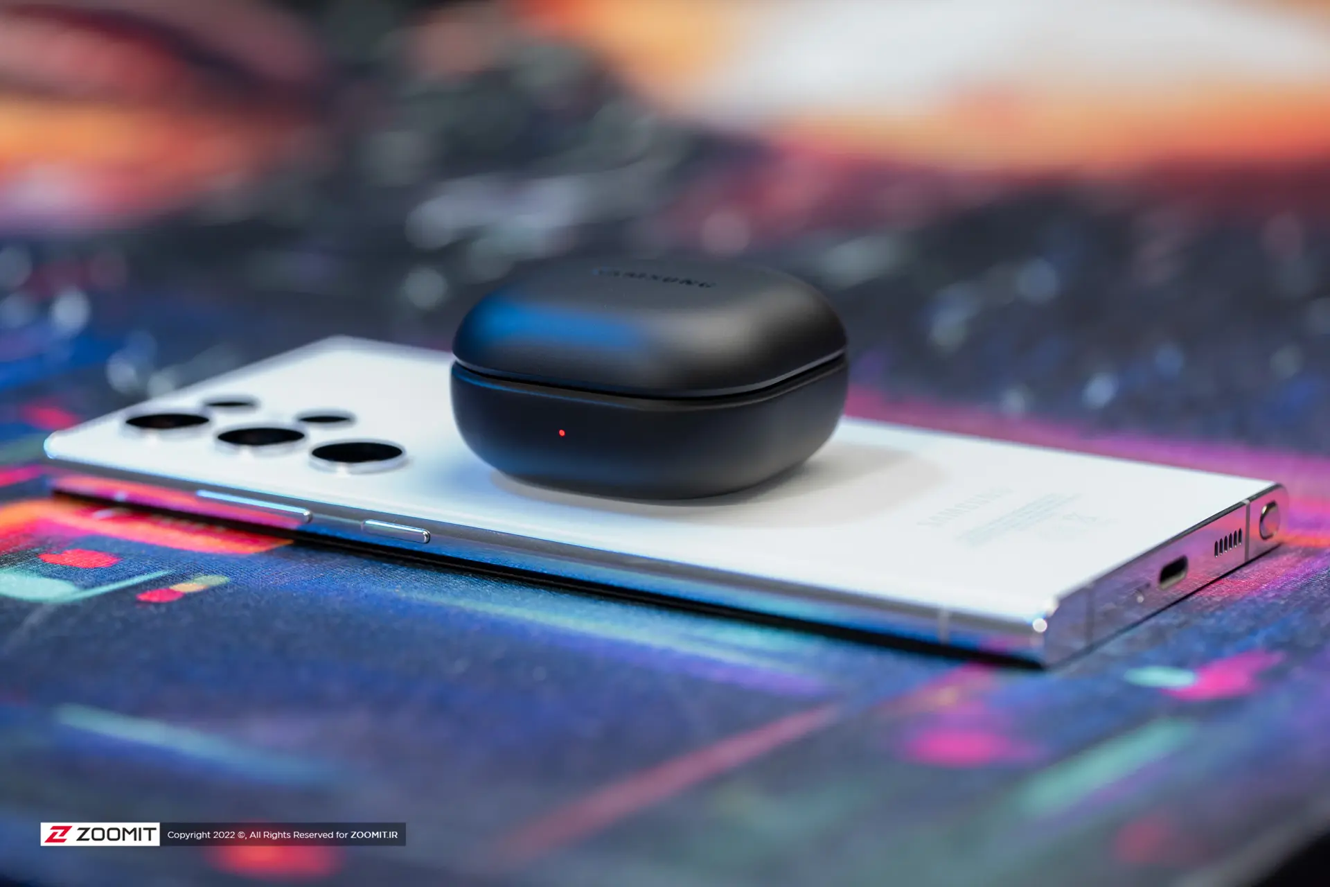 مرجع متخصصين ايران محفظه شارژ ايرباد بي سيم سامسونگ گلكسي بادز 2 پرو / Samsung Galaxy Buds2 Pro