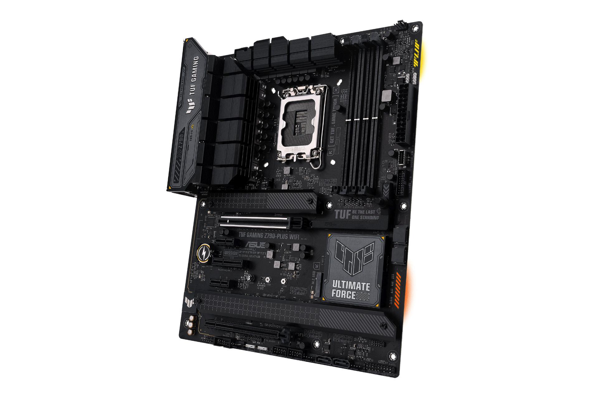 نمای کناری مادربرد ایسوس ASUS TUF GAMING Z790-PLUS WIFI