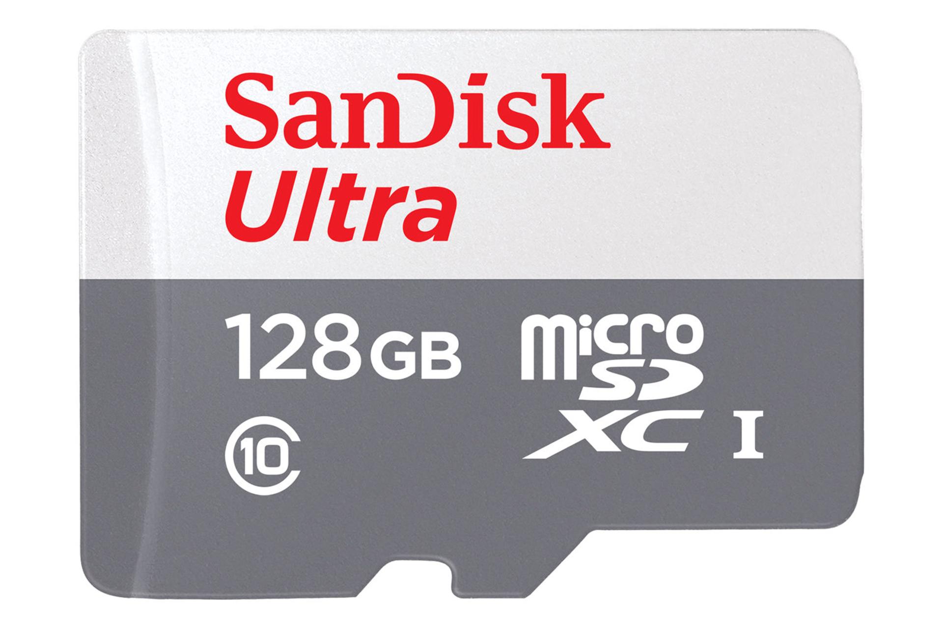 سن دیسک microSDXC با ظرفیت 128 گیگابایت مدل Ultra کلاس 10