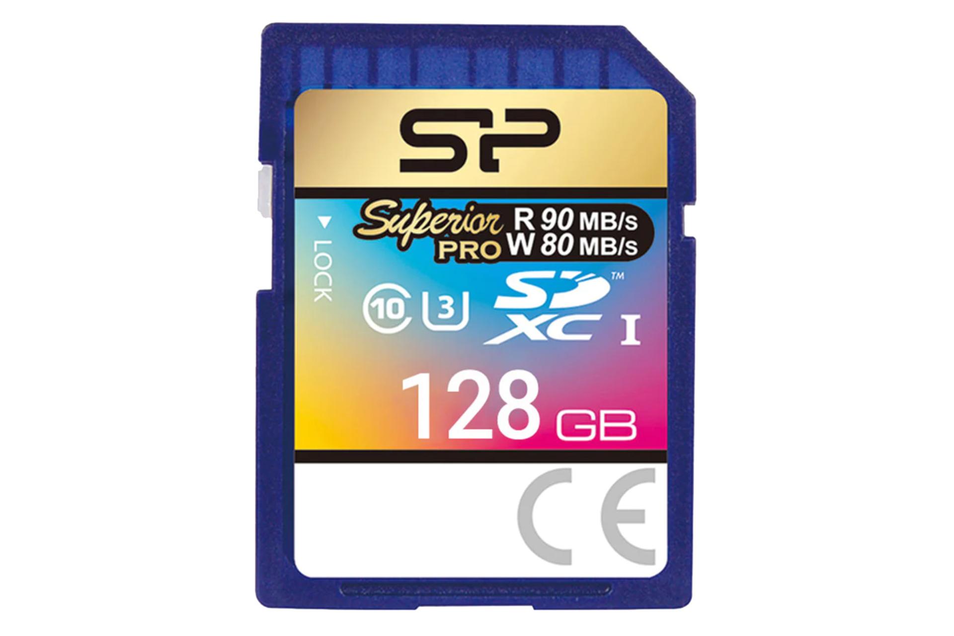 مرجع متخصصين ايران كارت حافظه سيليكون پاور microSDXC با ظرفيت 128 گيگابايت مدل Superior Pro