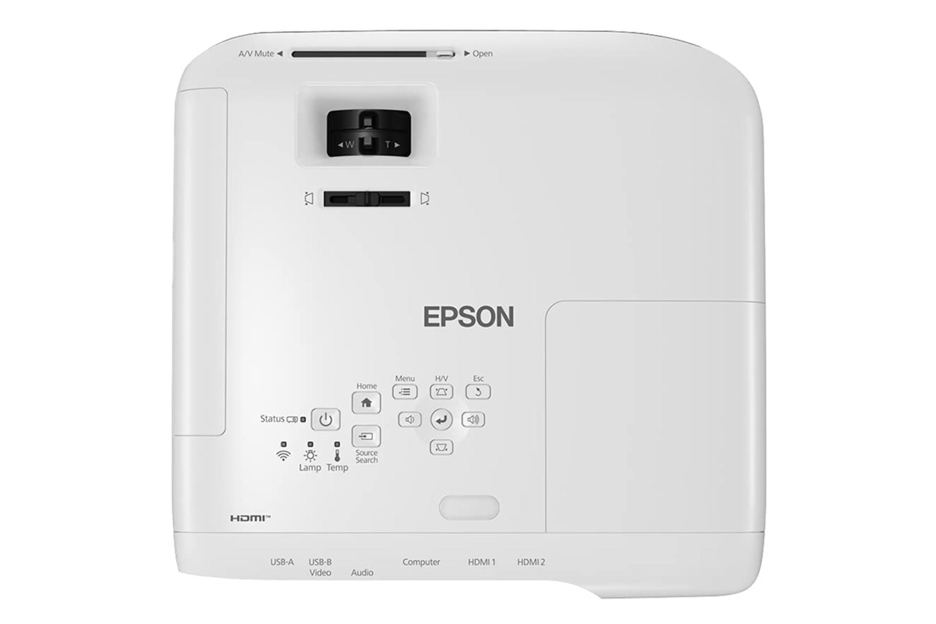 ویدیو پروژکتور اپسون Epson EB-FH52 نمای بالا