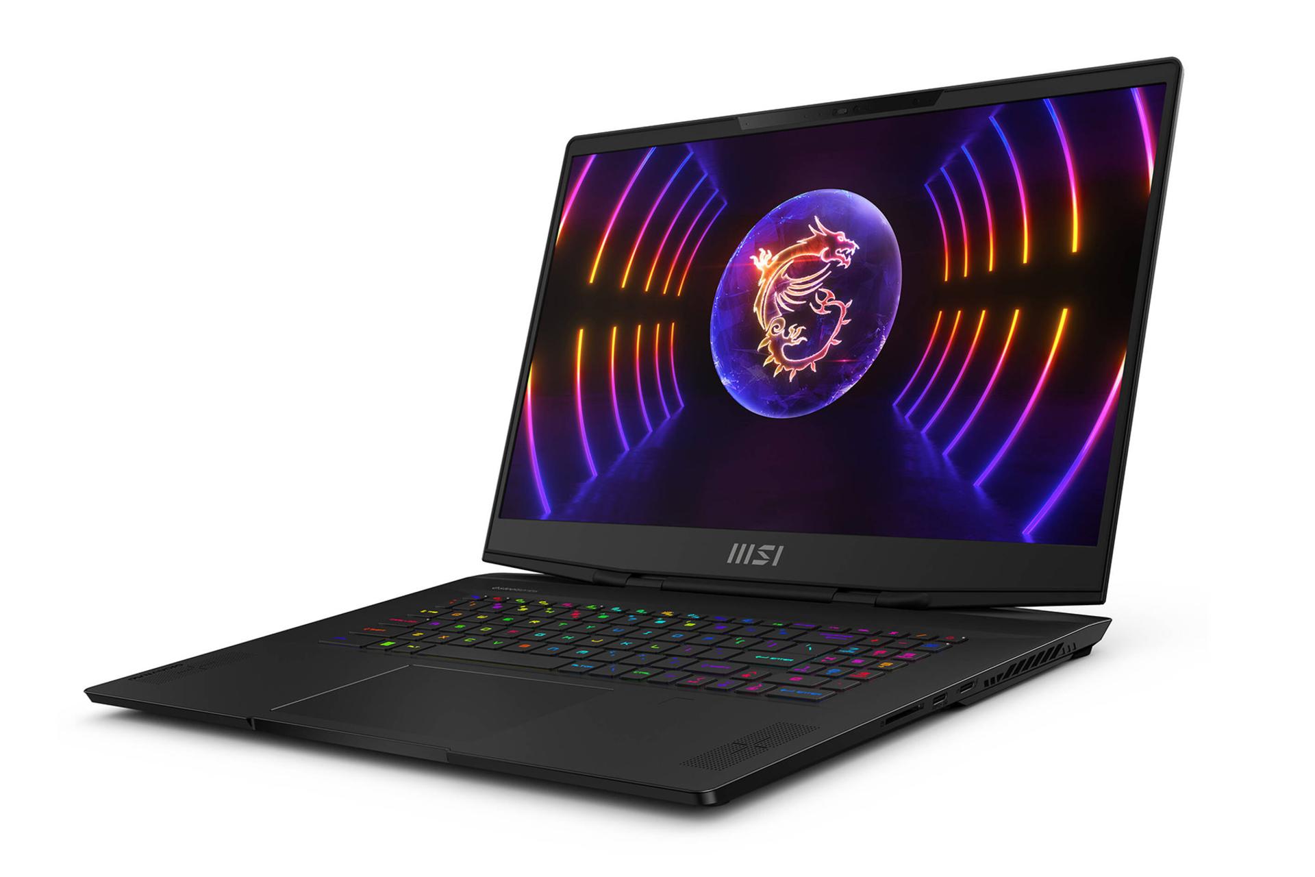 لپ تاپ ام اس آی MSI Stealth 17 Studio A13VI نمای راست