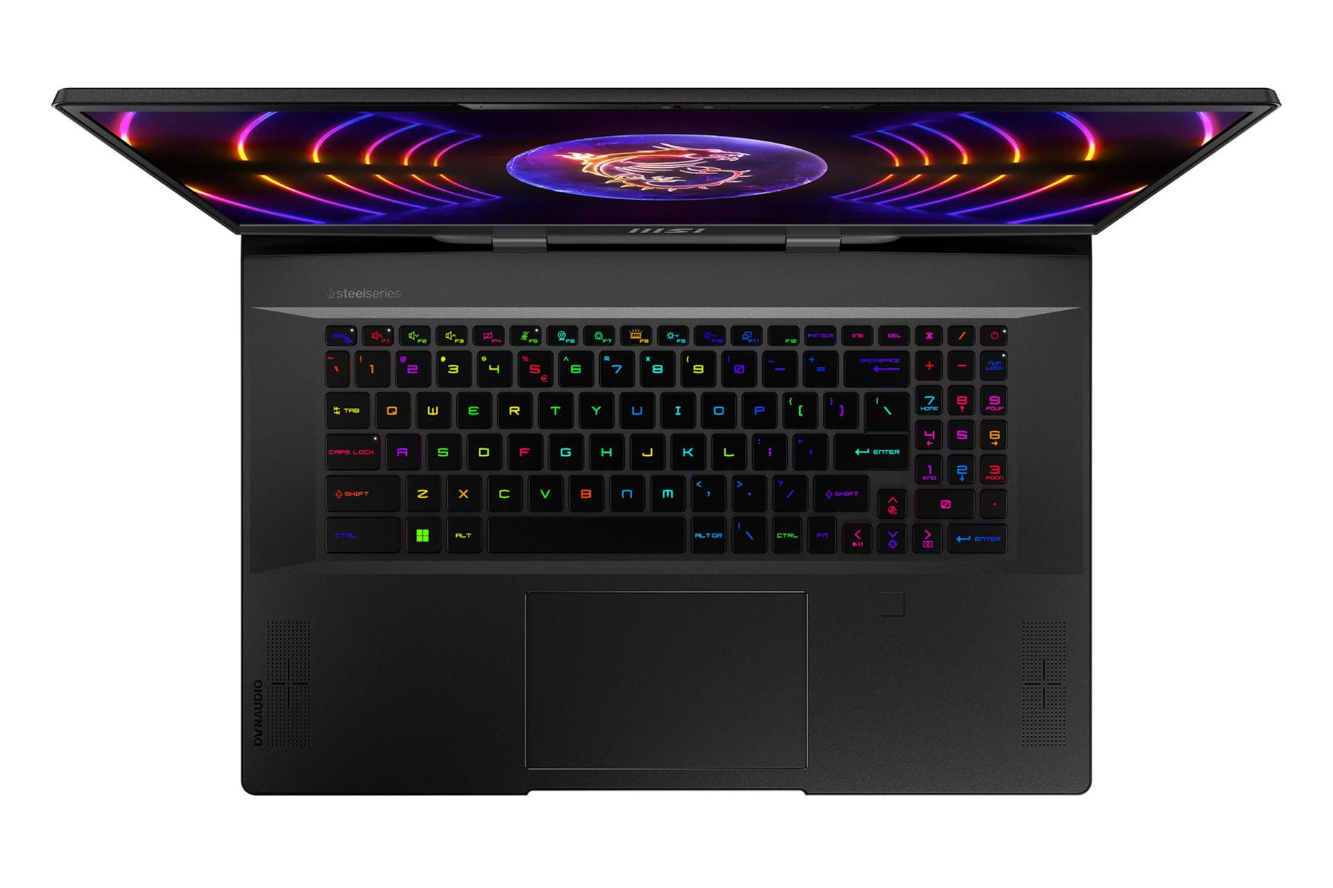 کیبورد لپ تاپ ام اس آی MSI Stealth 17 Studio A13VI