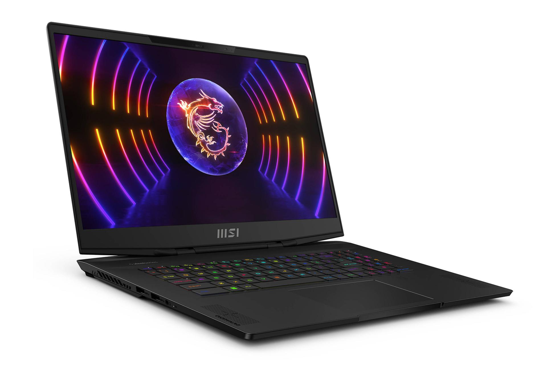 لپ تاپ ام اس آی MSI Stealth 17 Studio A13VI نمای چپ
