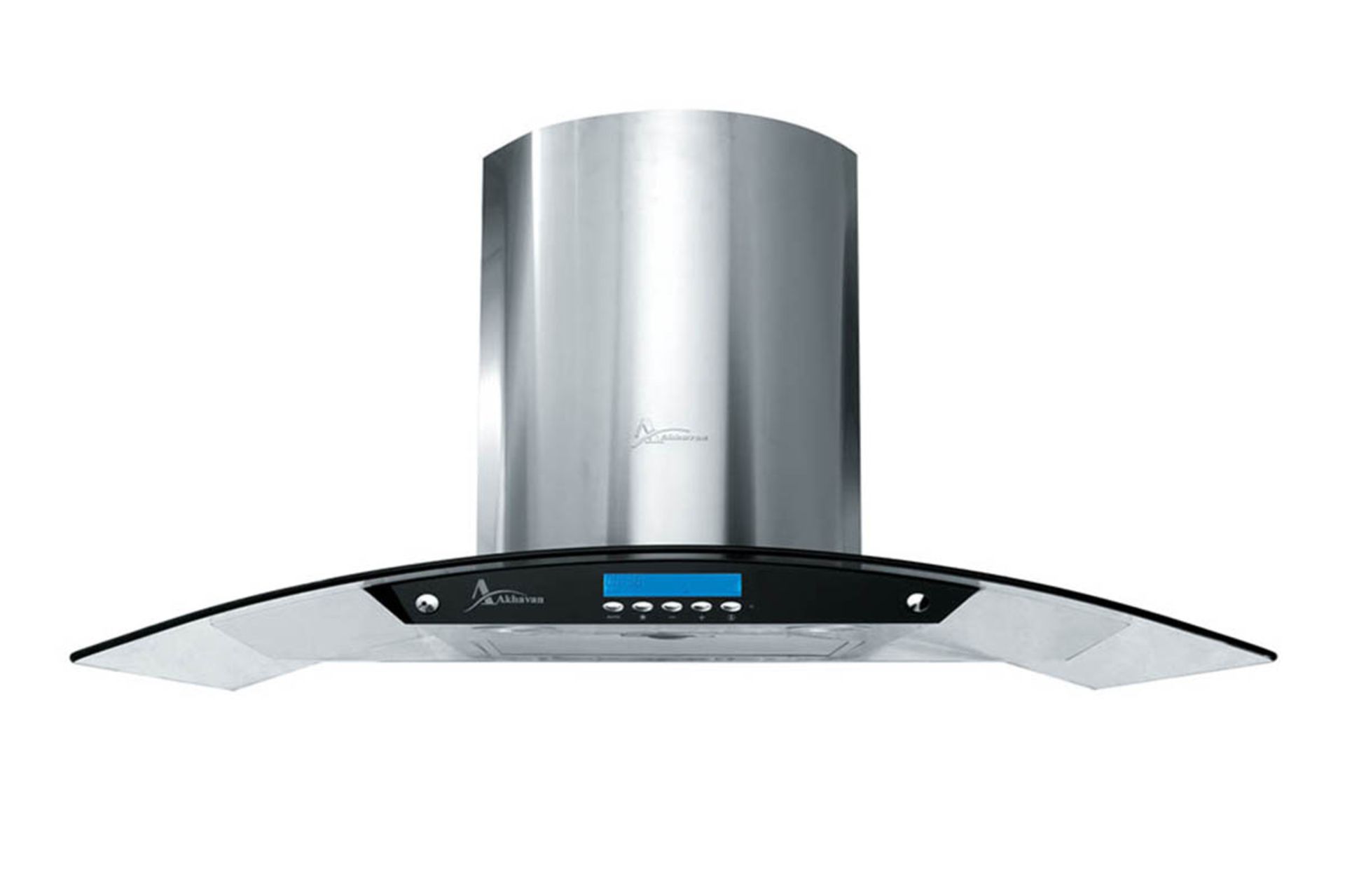 هود شومینه ای اخوان مدل akhavan-h284s نمای جلو