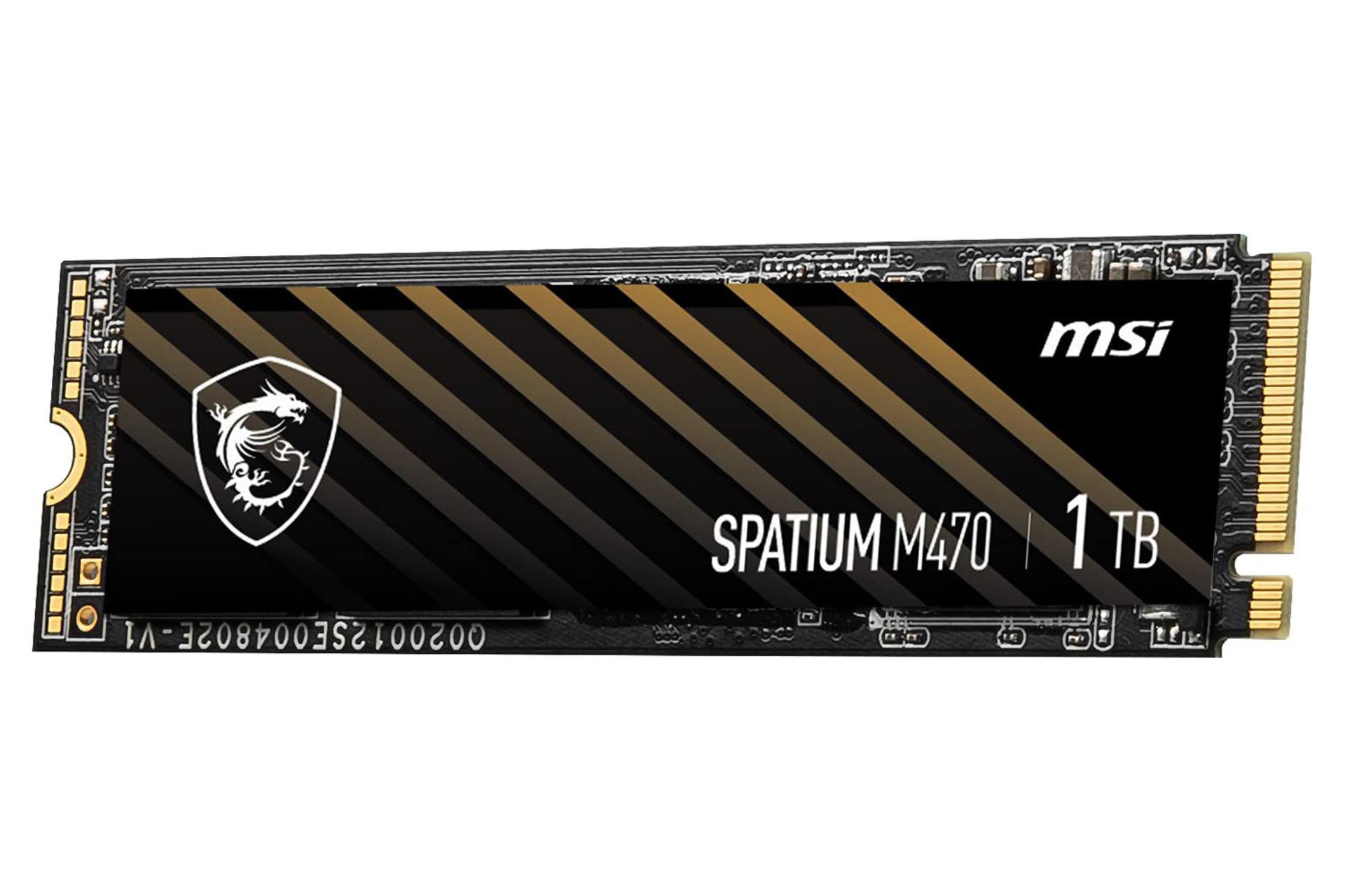 SSD ام اس آی SPATIUM M470 NVMe M.2 ظرفیت 1 ترابایت