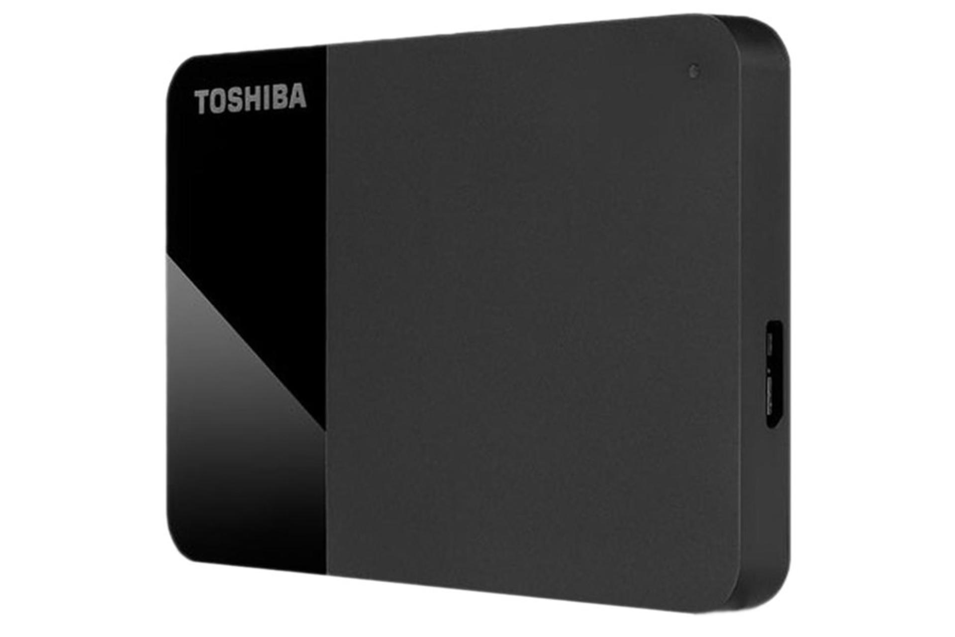 نمای جانبی SSD لکسار Canvio Ready USB 3.2