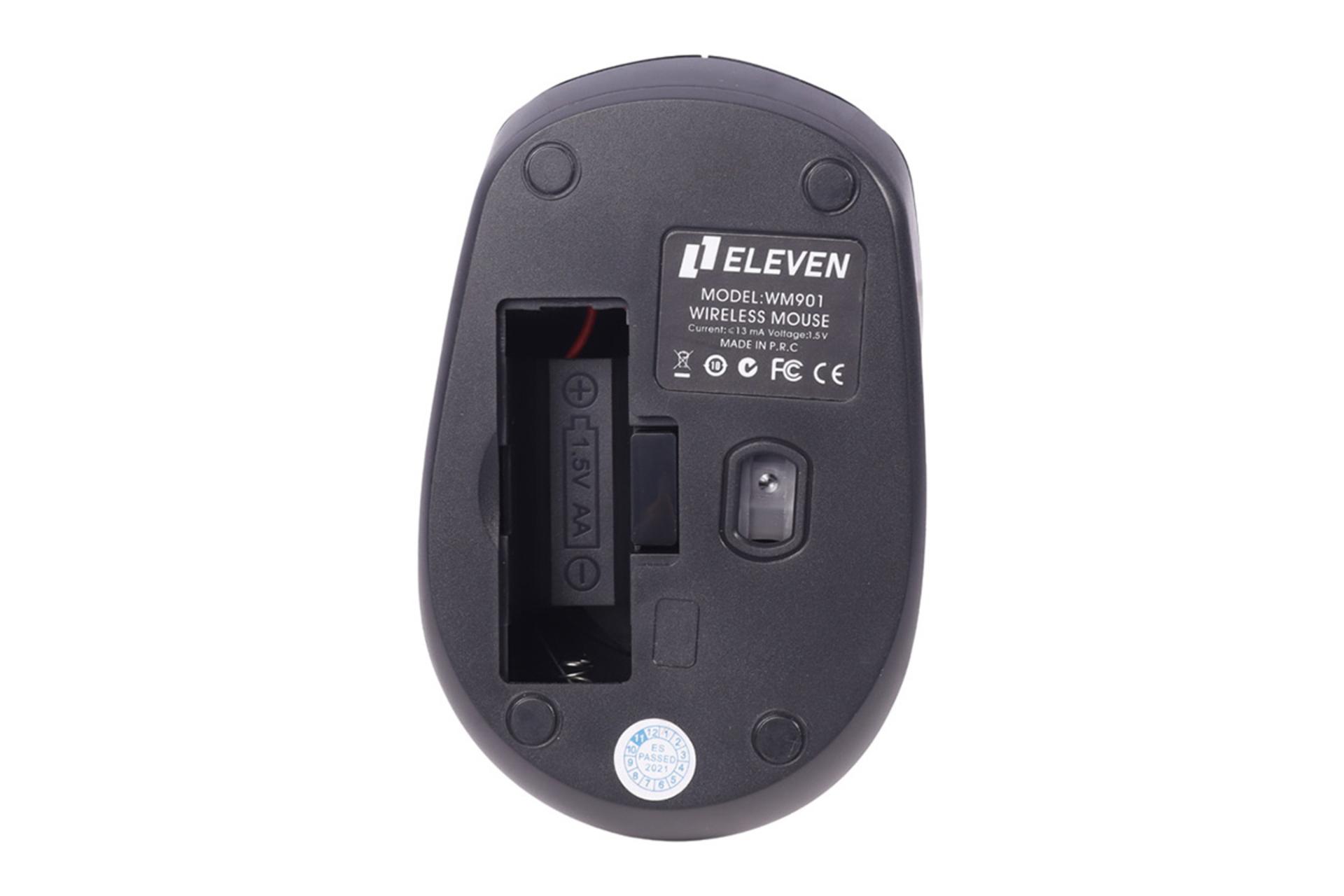 نمای پایین ماوس الون ELEVEN WM901