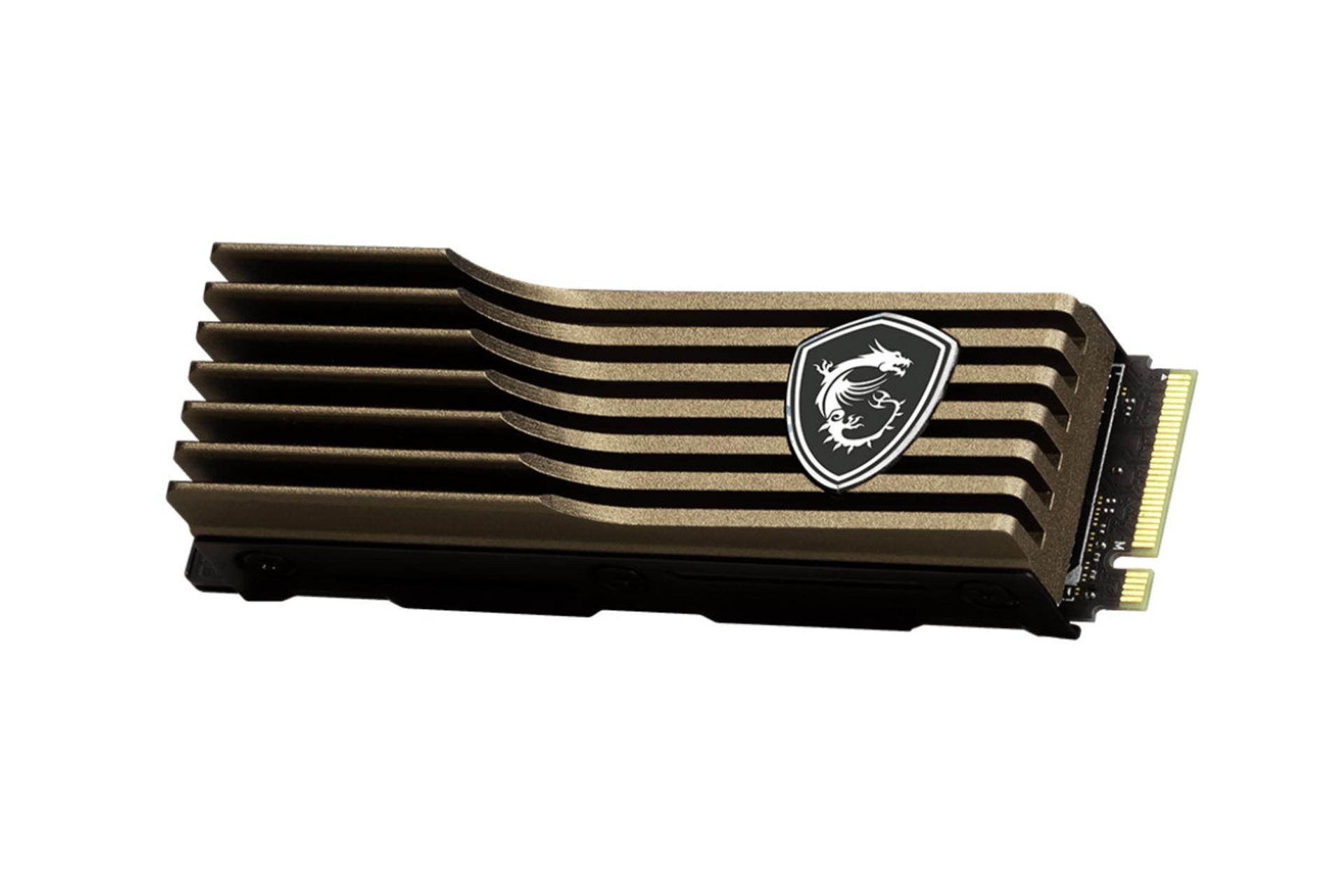 نیمرخ راست SSD ام اس آی SPATIUM M460 NVMe M.2 HS ظرفیت 1 ترابایت