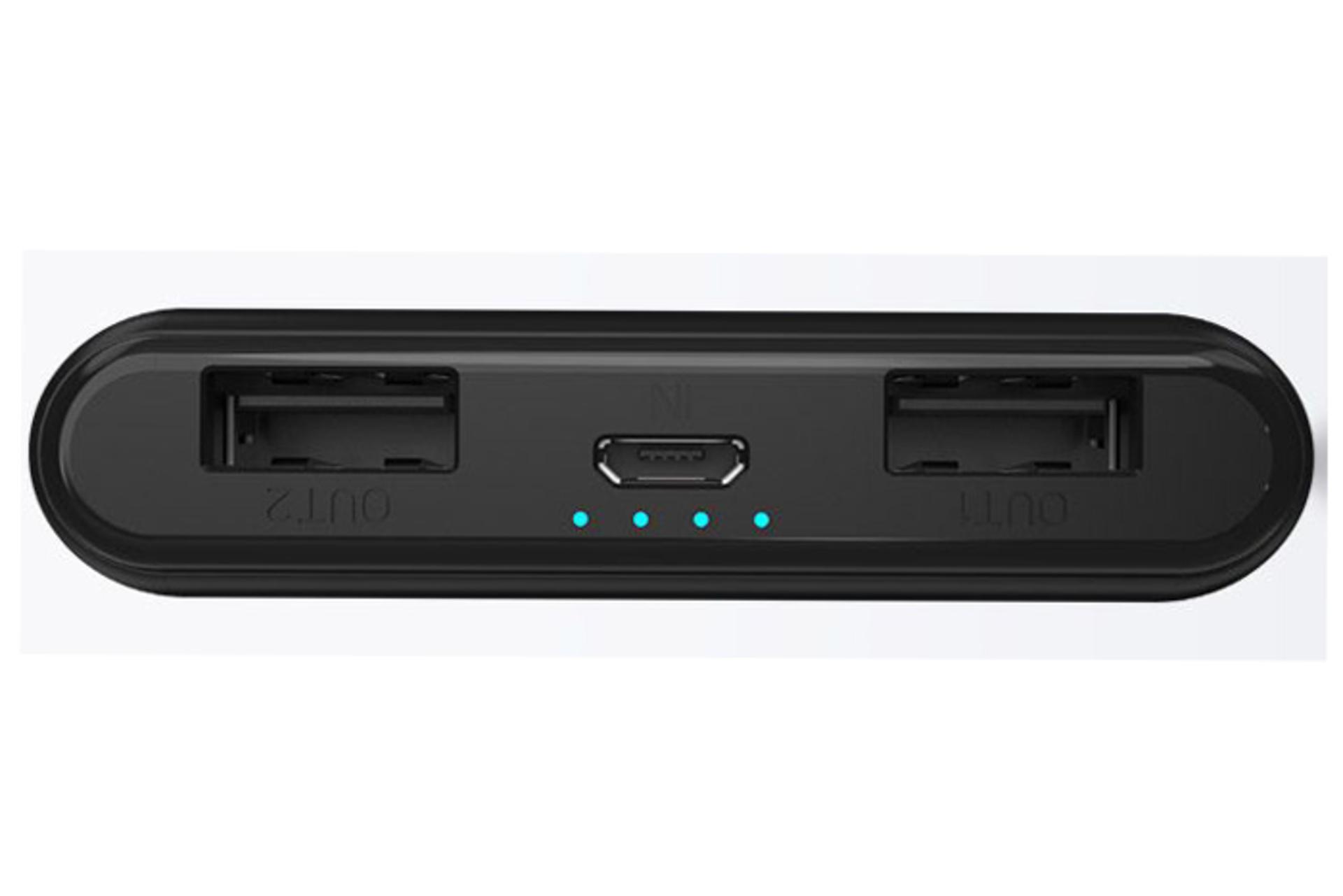 درگاه پاور بانک جووی JP197 با ظرفیت 10000 میلی‌آمپر ساعت