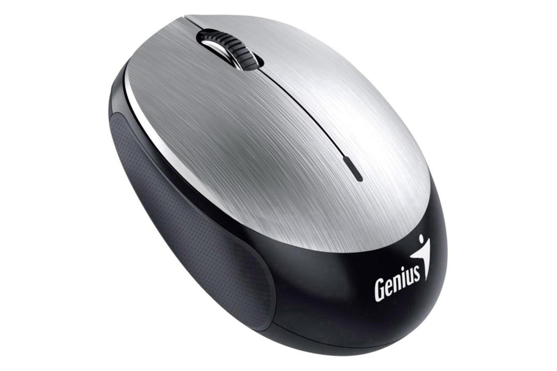 نمای جانبی ماوس جنیوس NX-9000BT نقره ای