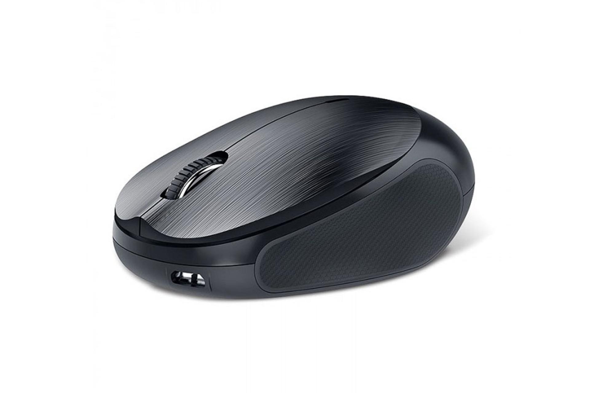 درگاه شارژ ماوس جنیوس NX-9000BT خاکستری