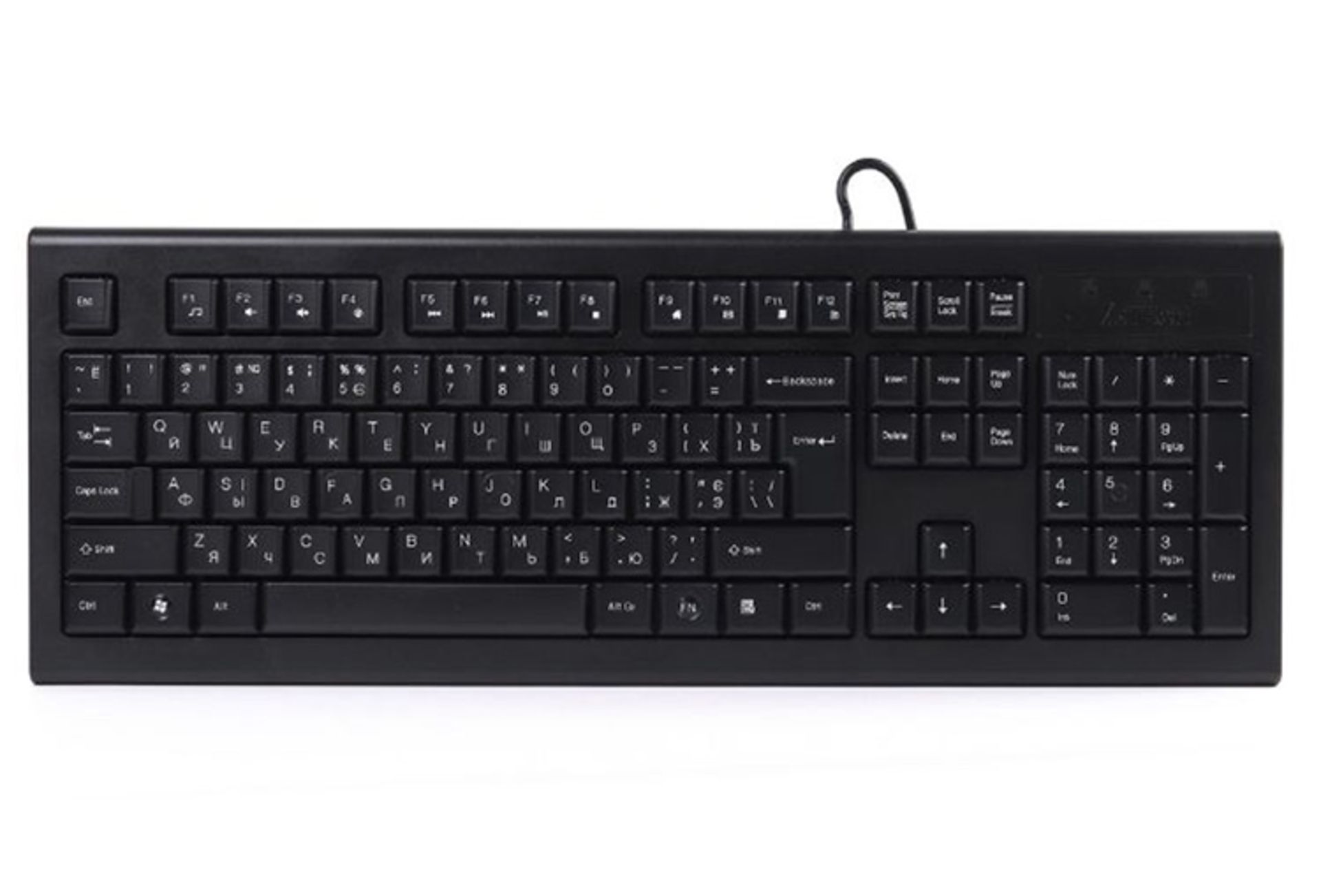 نمای جلو کیبورد ای فورتک  KR-85