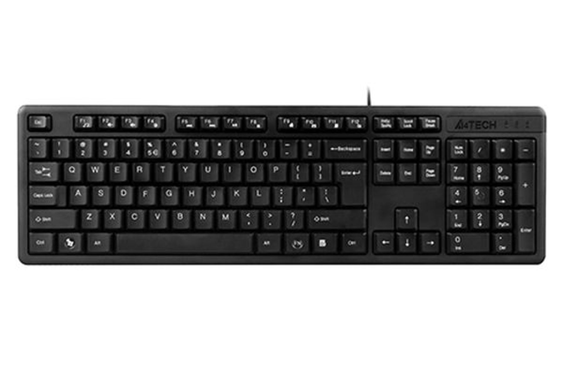 کیبورد ای فورتک KK-3 نمای روبرو 