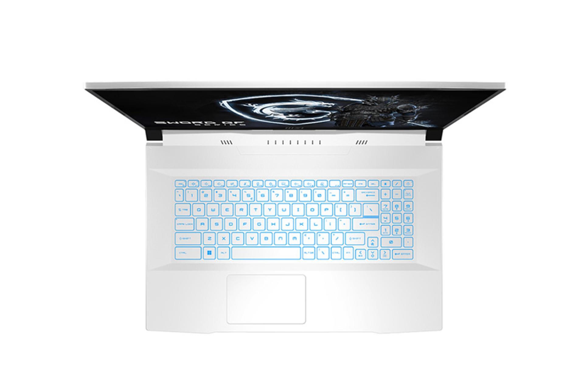 لپ تاپ ام اس ای MSI Sword 17 A12UCX نمای بالا