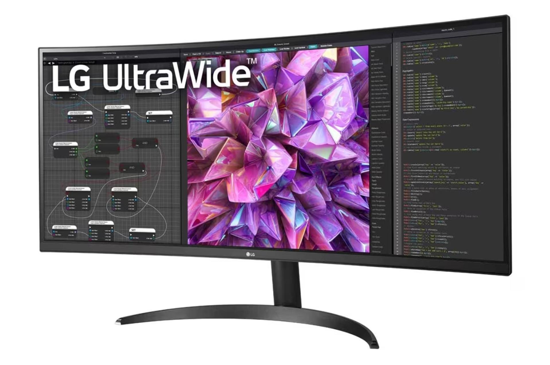 رزولوشن مانیتور ال جی 34 اینچ مدل UltraWide 34WQ60C