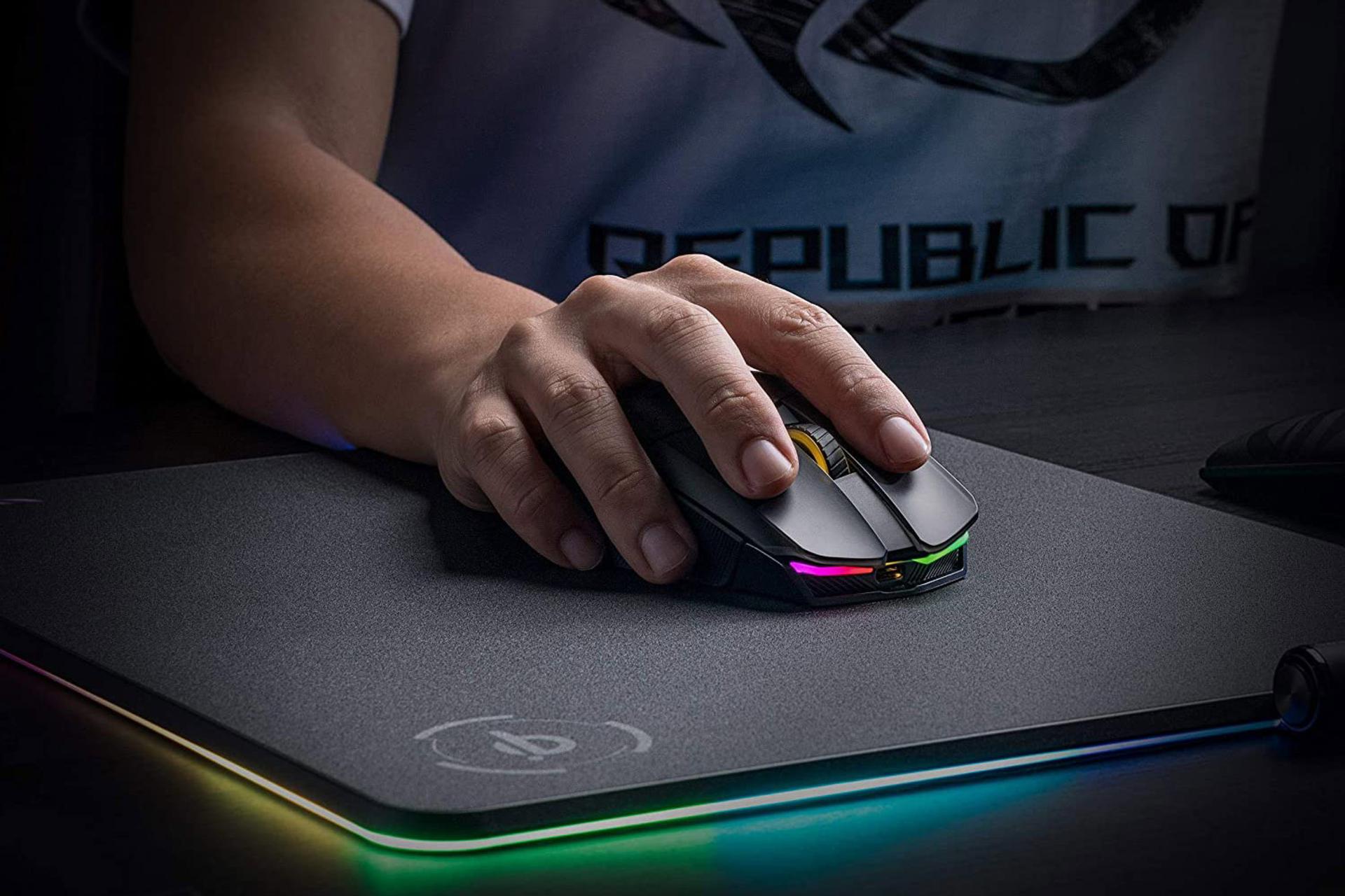 ماوس ایسوس P704 ROG CHAKRAM RGB