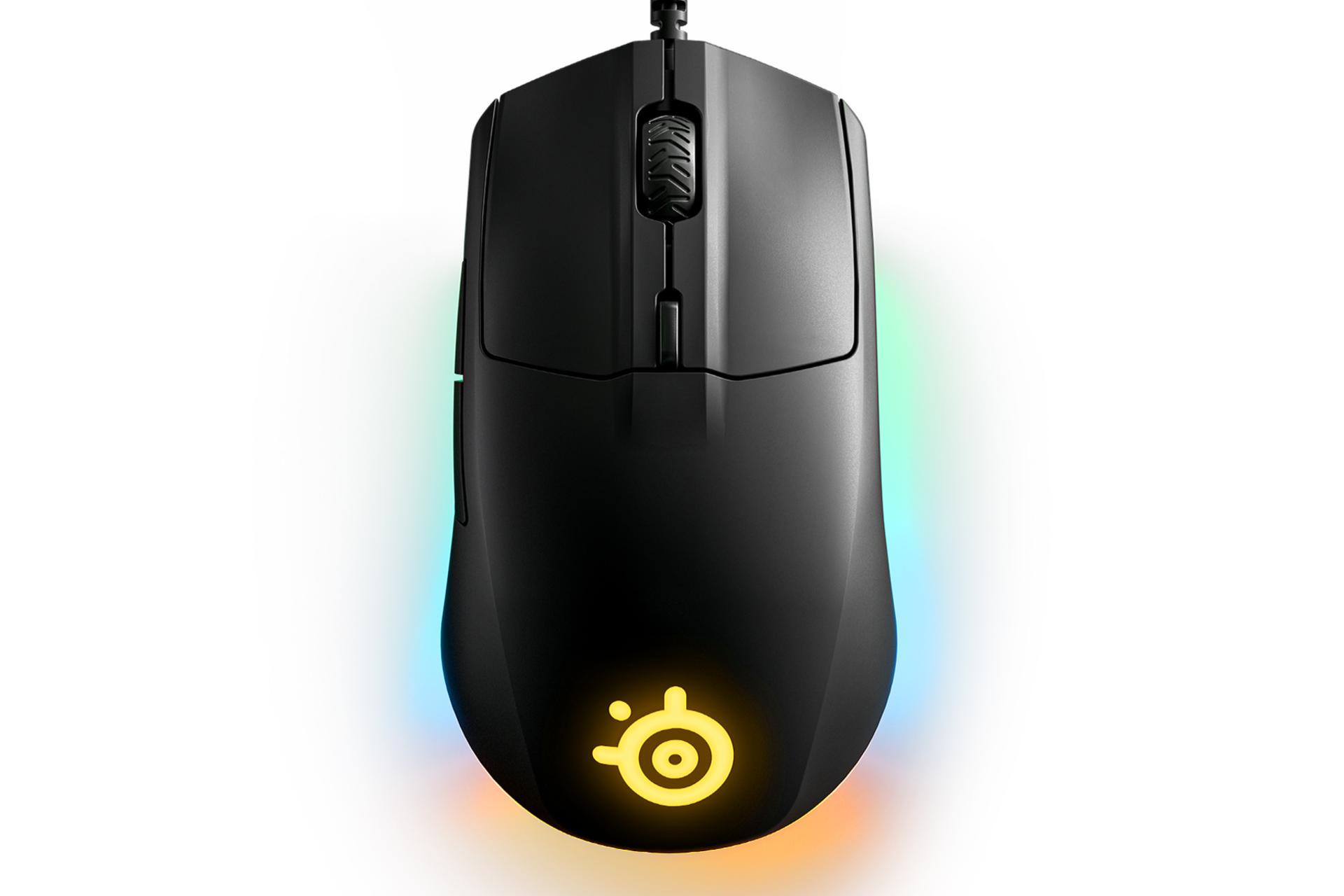 نمای روبرو ماوس استیل سریز RIVAL 3
