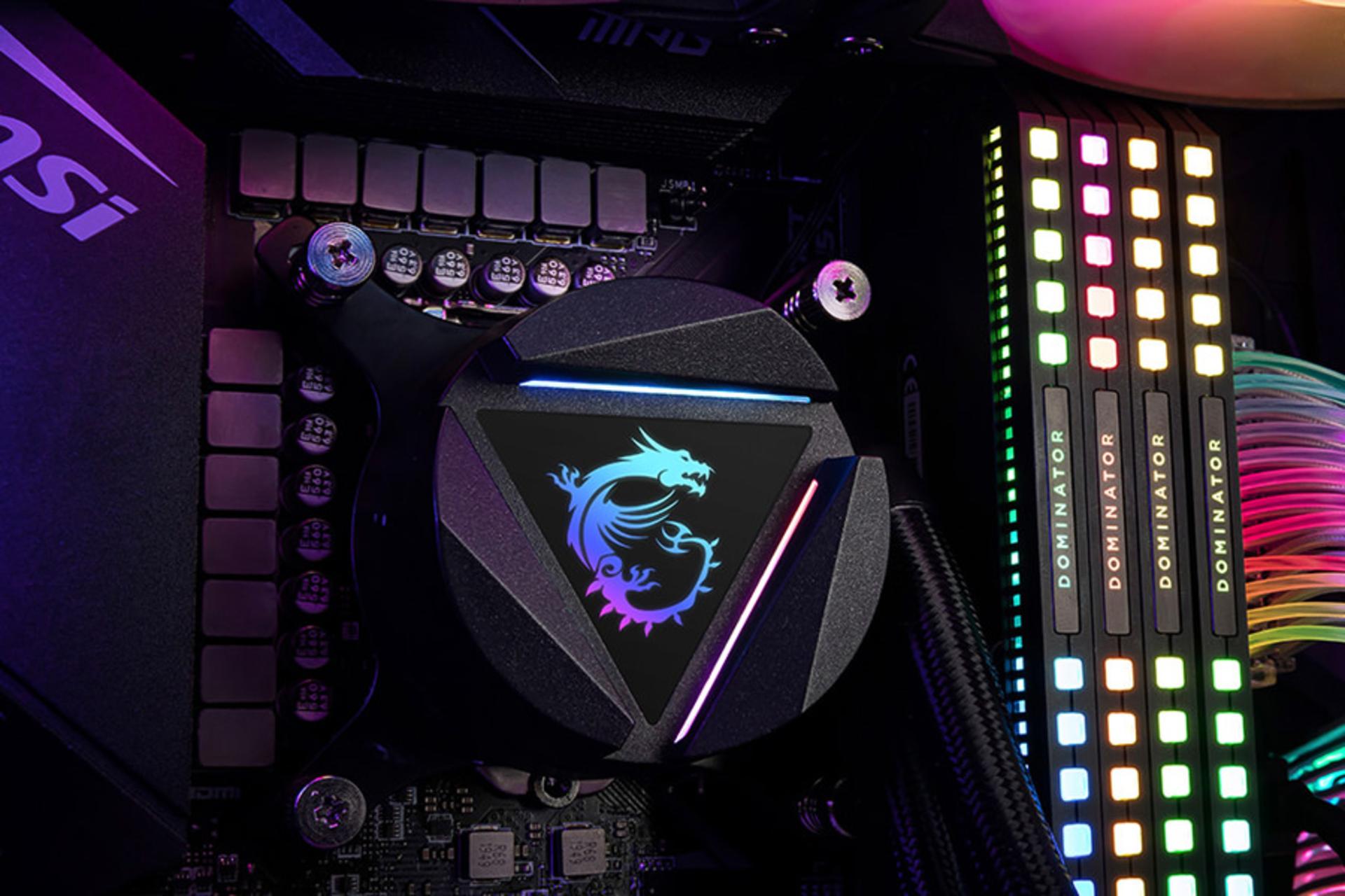 پمپ خنک کننده مایع ام اس آی MAG CORELIQUID 240R