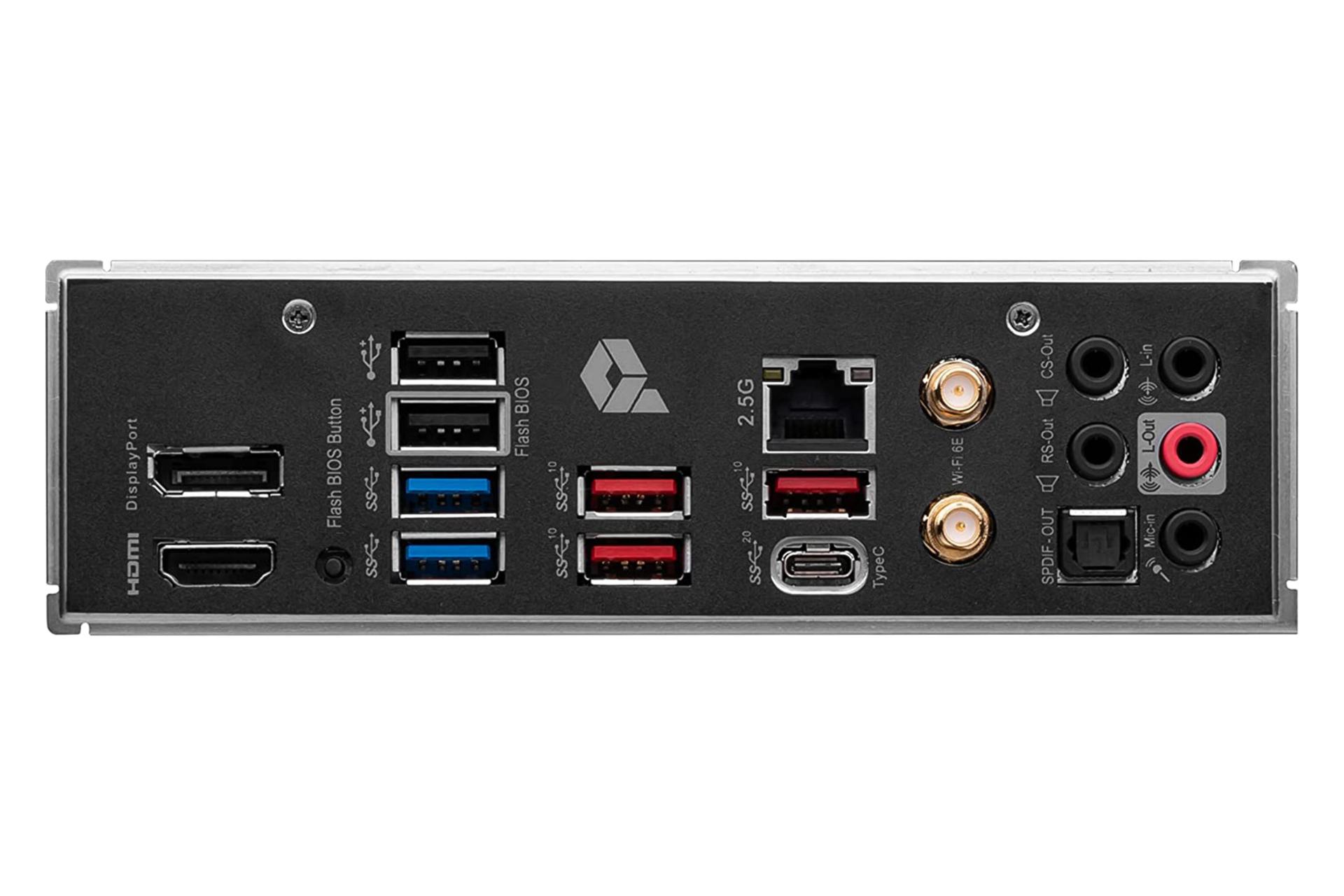 درگاه‌های مادربرد ام اس آی MSI PRO Z790-A WIFI DDR4