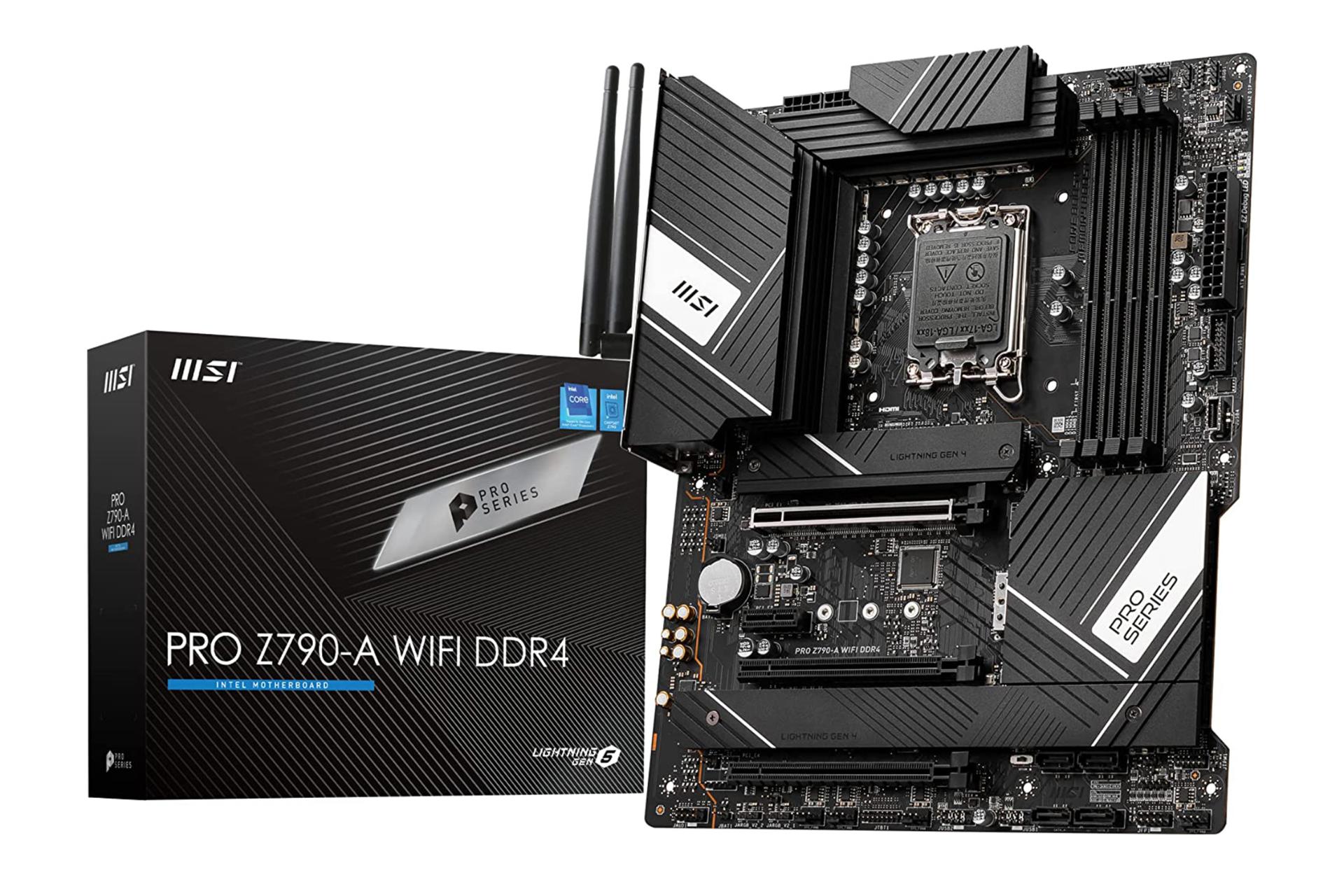 جعبه مادربرد ام اس آی MSI PRO Z790-A WIFI DDR4
