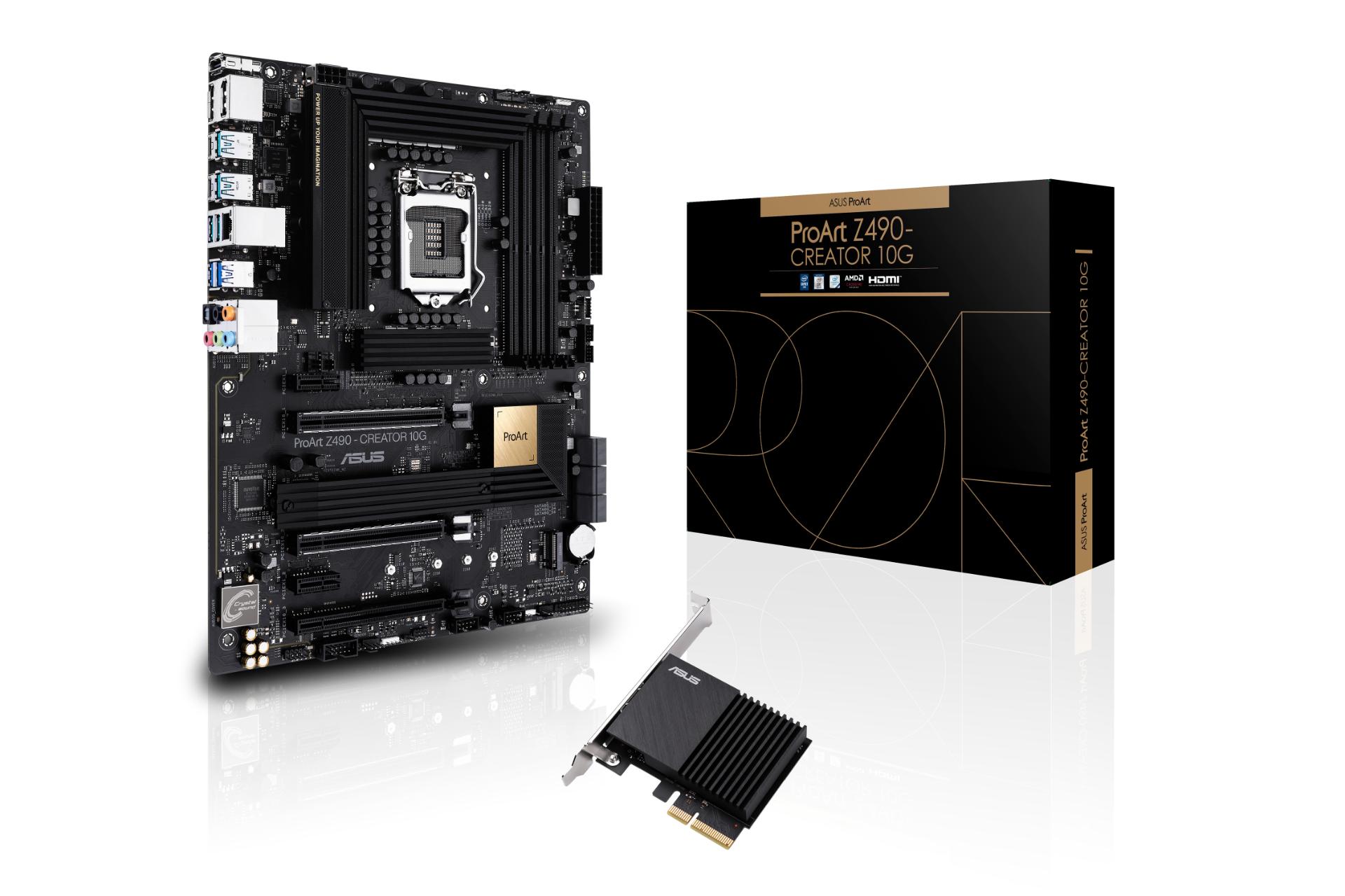 جعبه مادربرد ایسوس ASUS ProArt Z490-CREATOR 10G