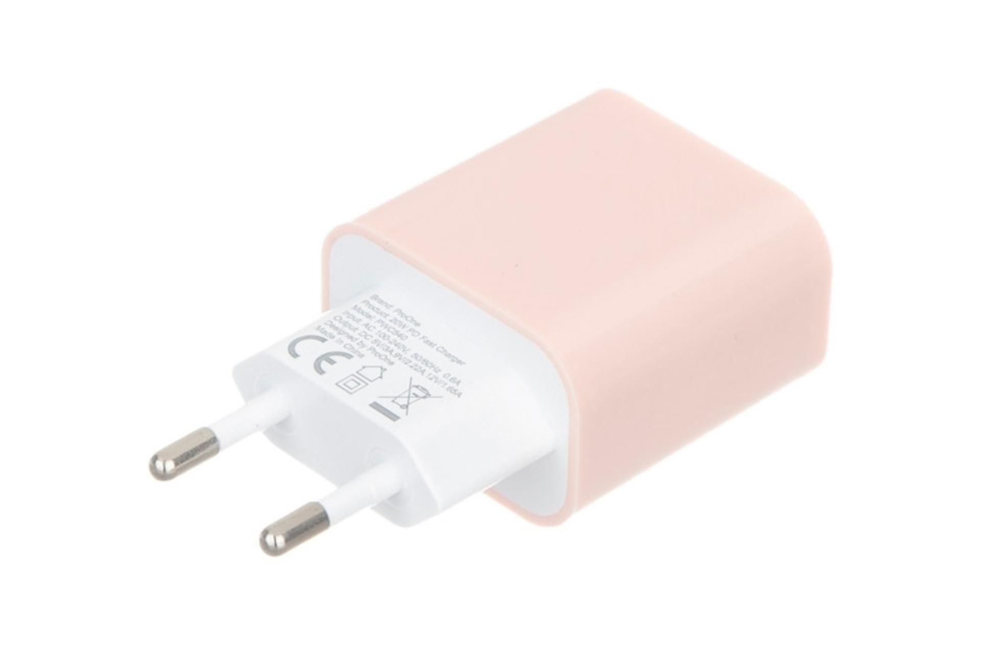 دوشاخه اروپایی شارژر پرو وان PWC540