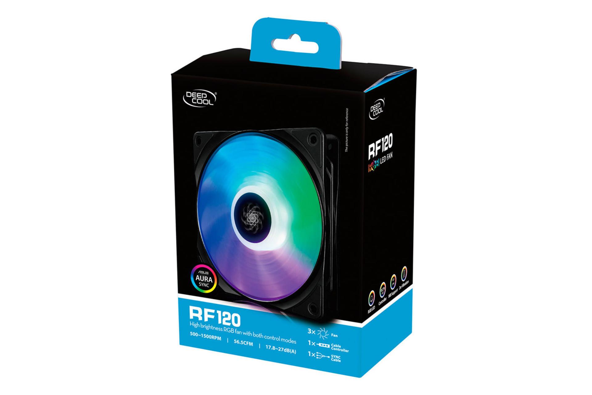 جعبه فن کیس دیپ کول RF120