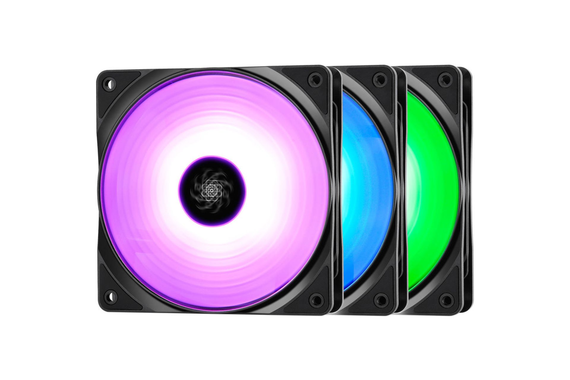 نورپردازی فن کیس دیپ کول RF120 بسته 3 عددی