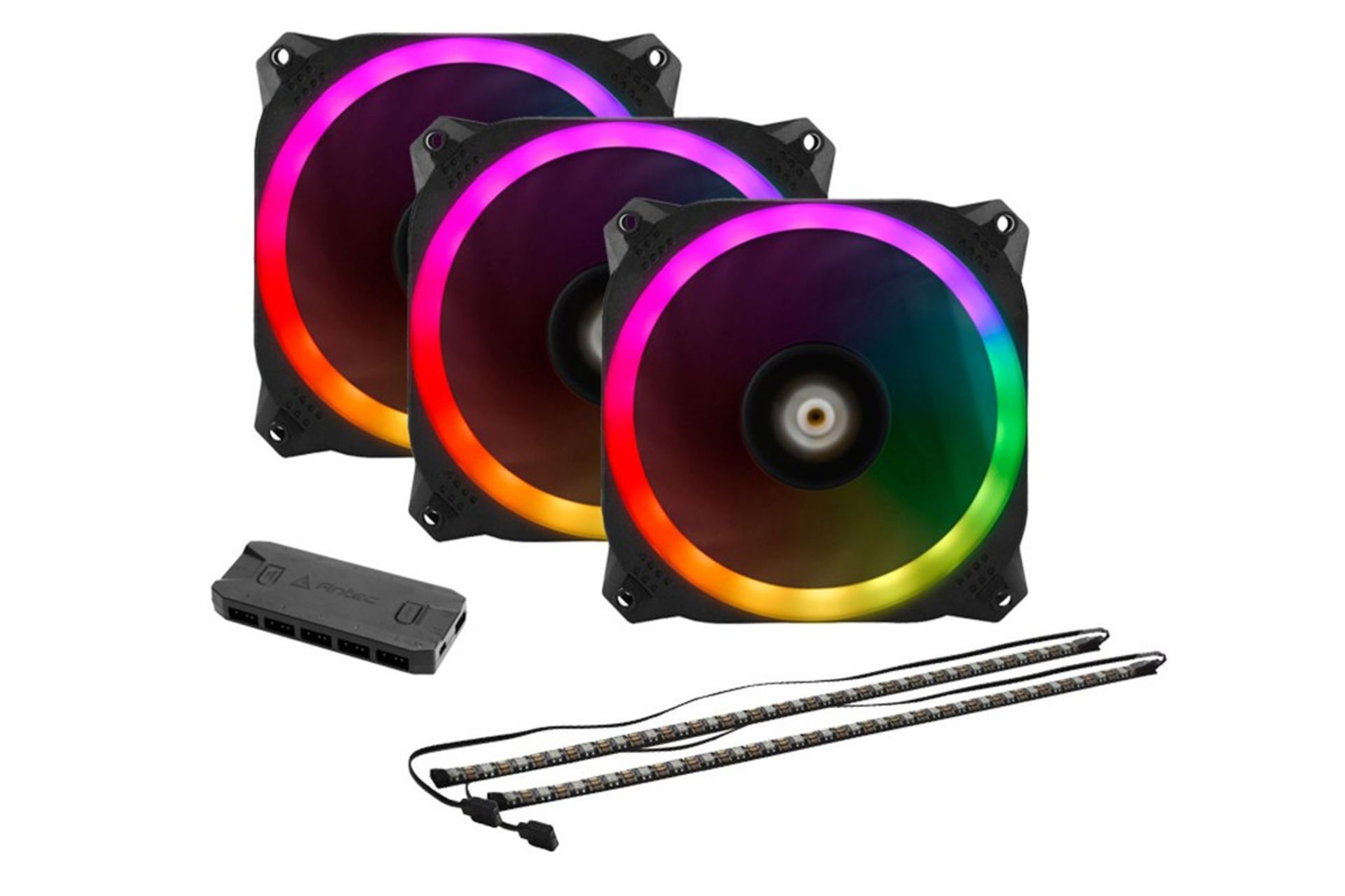 فن کیس انتک Prizm 120 ARGB بسته 3 عددی