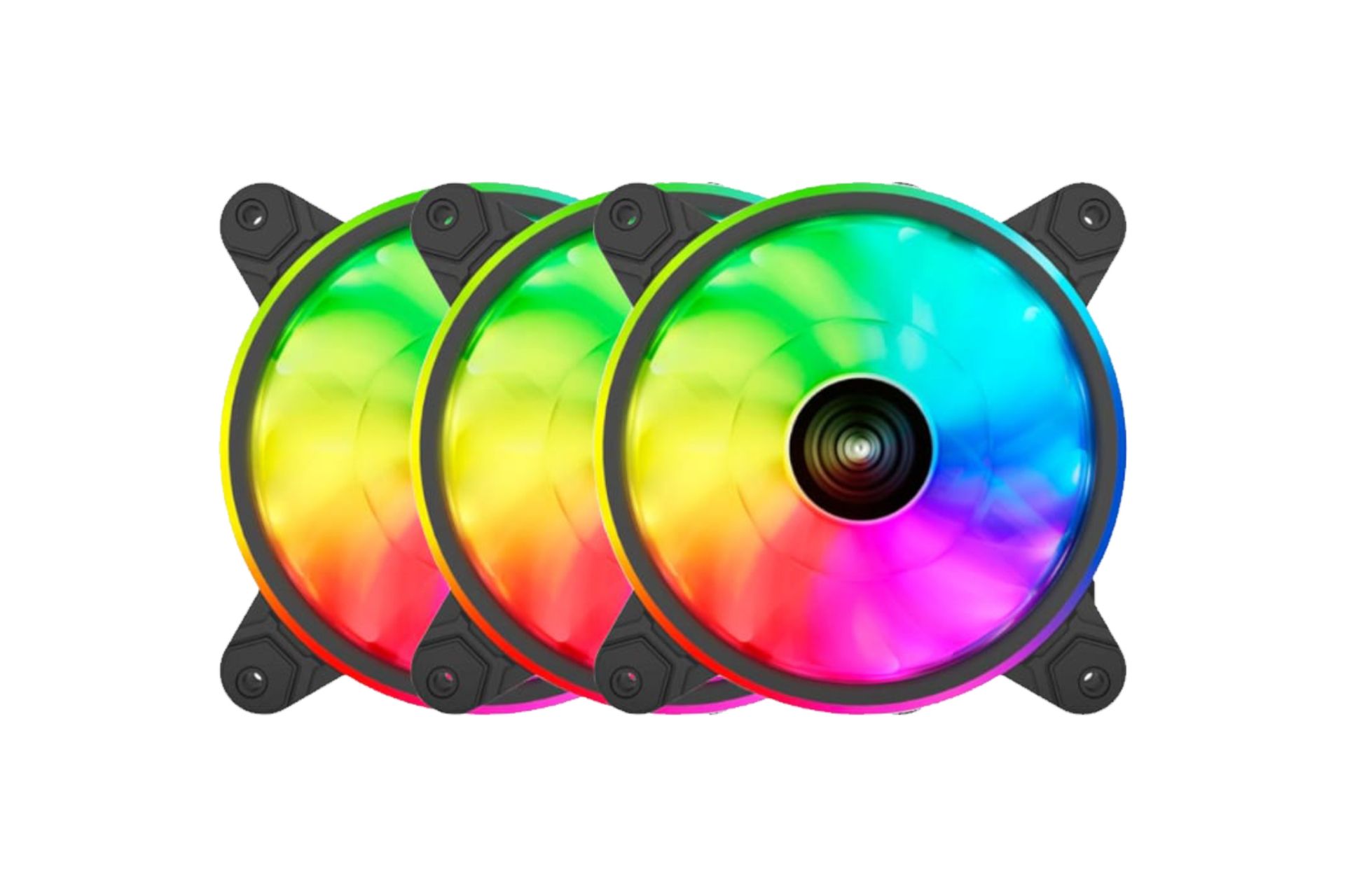 فن کیس ریدمکس NV-T120FBR3 ARGB بسته 3 عددی