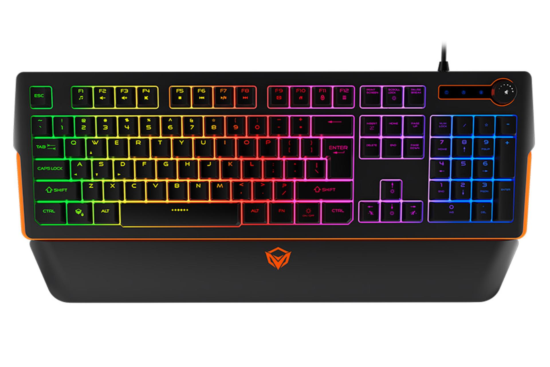 نمای روبرو کیبورد میشن MT-K9520