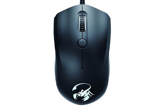 نمای روبرو ماوس جنیوس Scorpion M6-600 مشکی