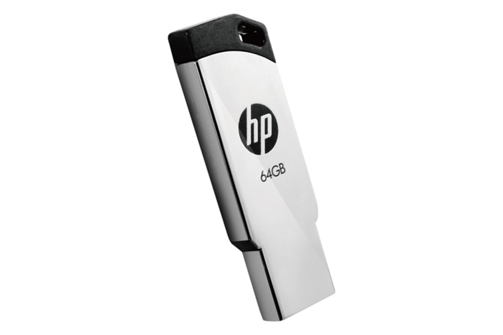 نمای چپ فلش مموری اچ پی مدل v236w ظرفیت 64 گیگابایت