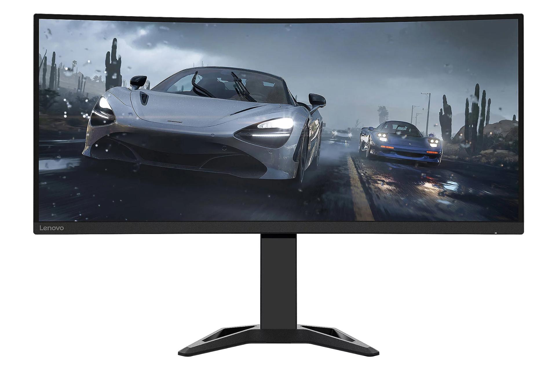 مانیتور لنوو 34 اینچ مدل G34w-30 نمای جلو