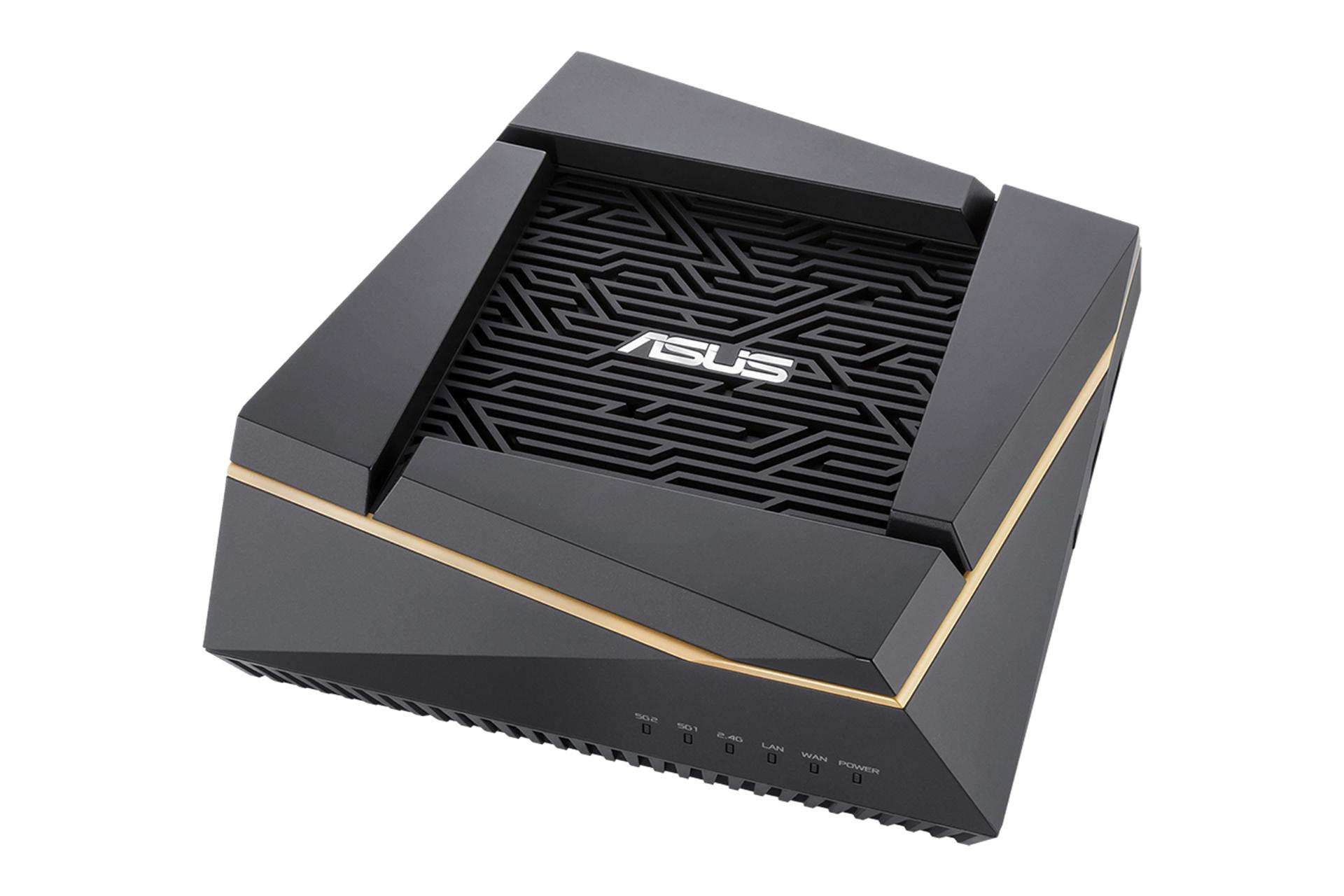 نمای کناری روتر ایسوس ASUS RT-AX92U