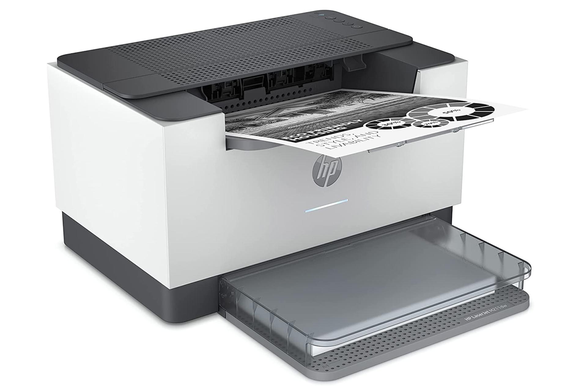 پرینتر اچ پی HP LaserJet M211dw نمای جلو