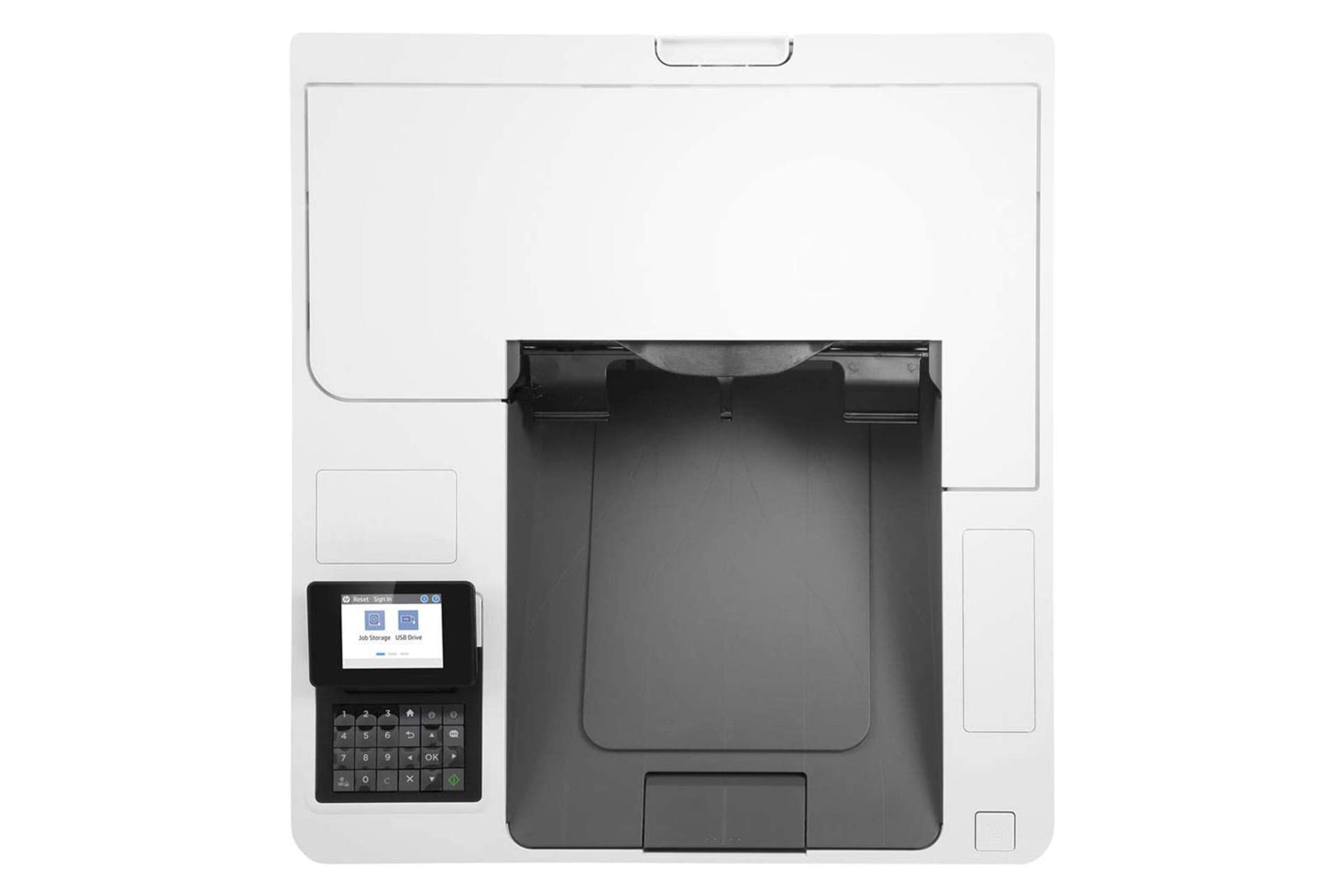 پرینتر اچ پی HP LaserJet Enterprise M608dn نمای بالا