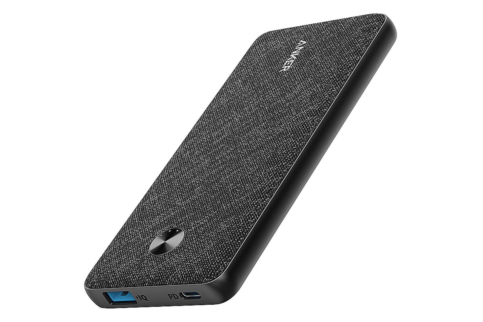 مرجع متخصصين ايران پاور بانك انكر PowerCore III Sense 10K با ظرفيت 10000 ميلي‌آمپر ساعت مشكي