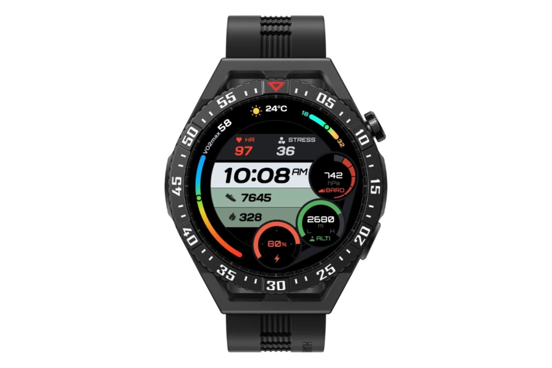 نمای روبرو پوشیدنی هواوی واچ Huawei Watch GT 3 SE