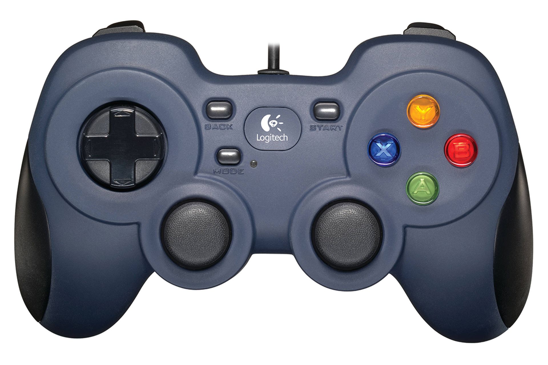 نمای جلوی دسته بازی لاجیتک F710 وایرد کنترلر