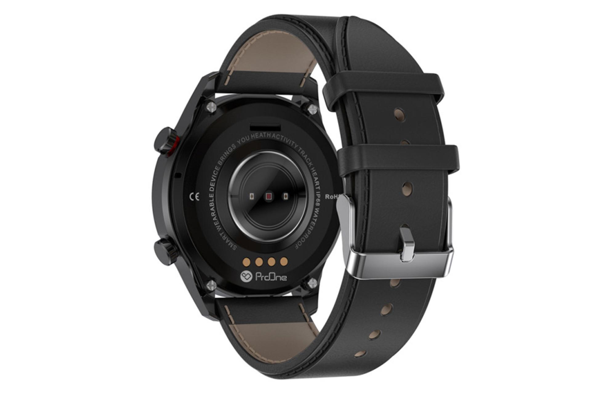 ساعت هوشمند پرووان PWS06 با بند سیلیکونی مشکی