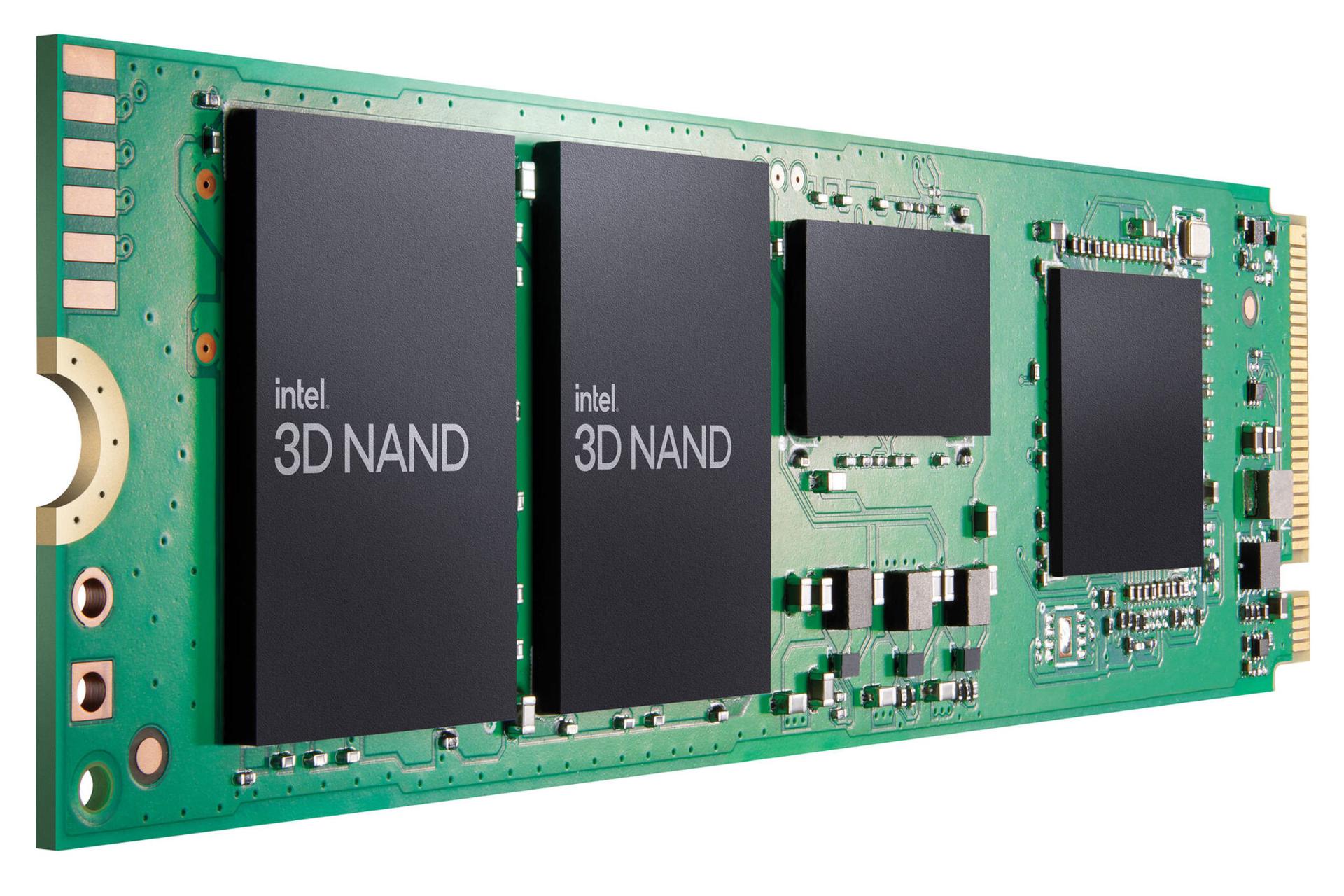 نمای چپ SSD اینتل 670P NVMe M.2