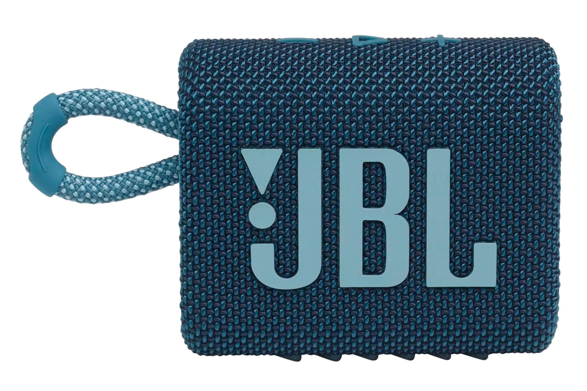 مرجع متخصصين ايران اسپيكر جي بي ال JBL Go 3 آبي