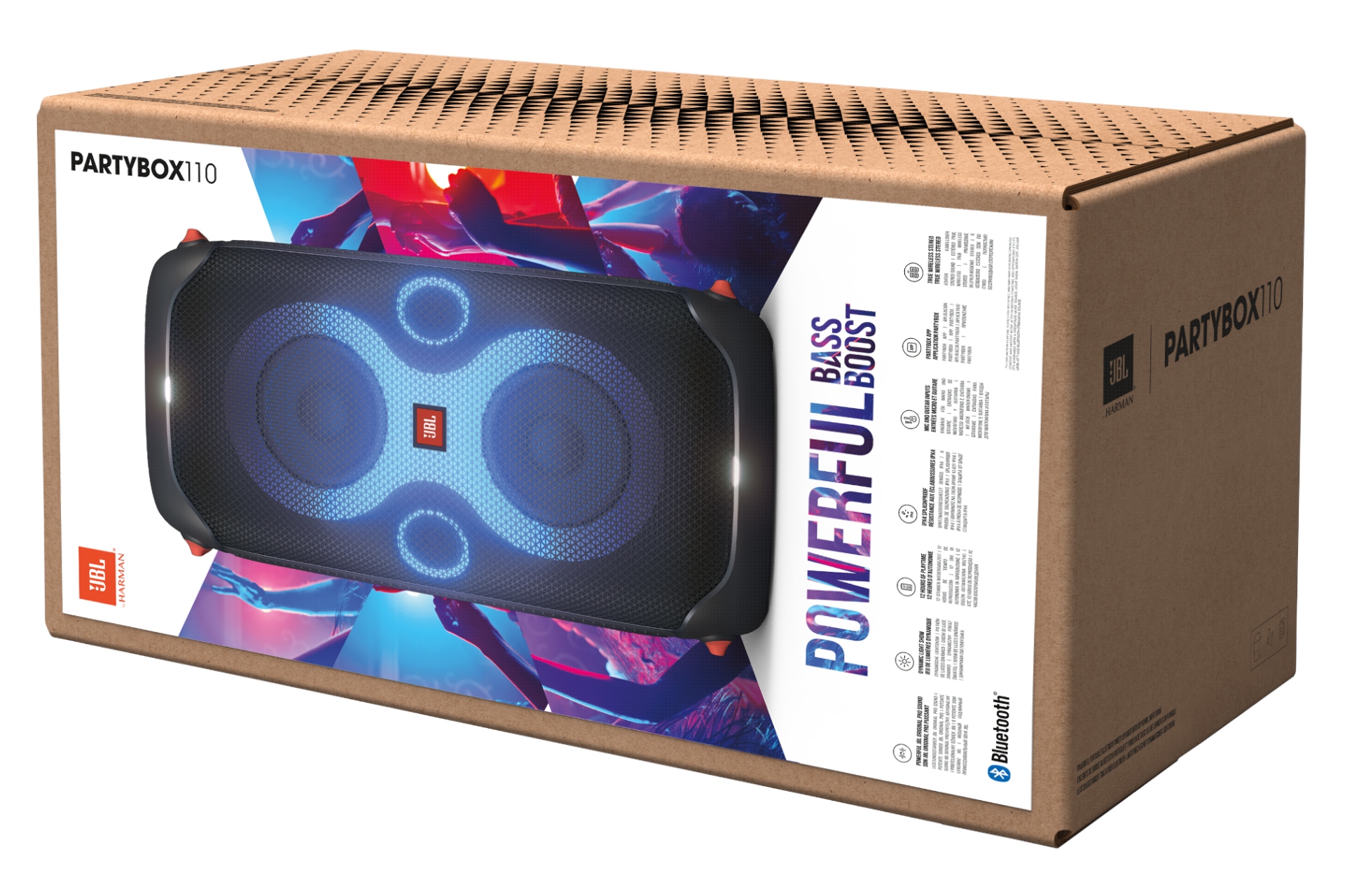 قیمت اسپیکر جی بی ال JBL Partybox 110 + مشخصات قیمت اسپیکر جی بی ال JBL Partybox 110 + مشخصات