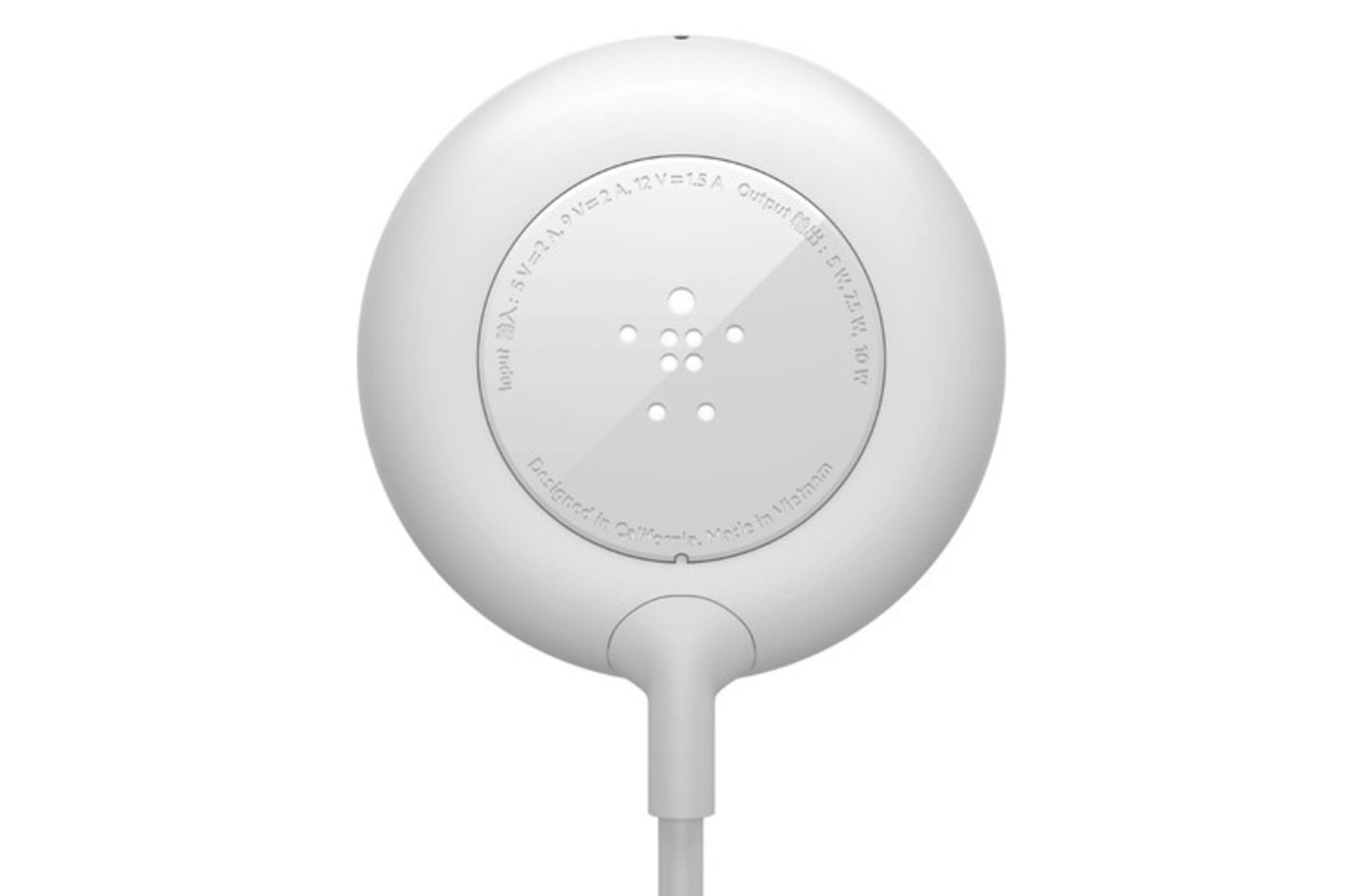 نمای پشت شارژر بلکین WIA005btWH