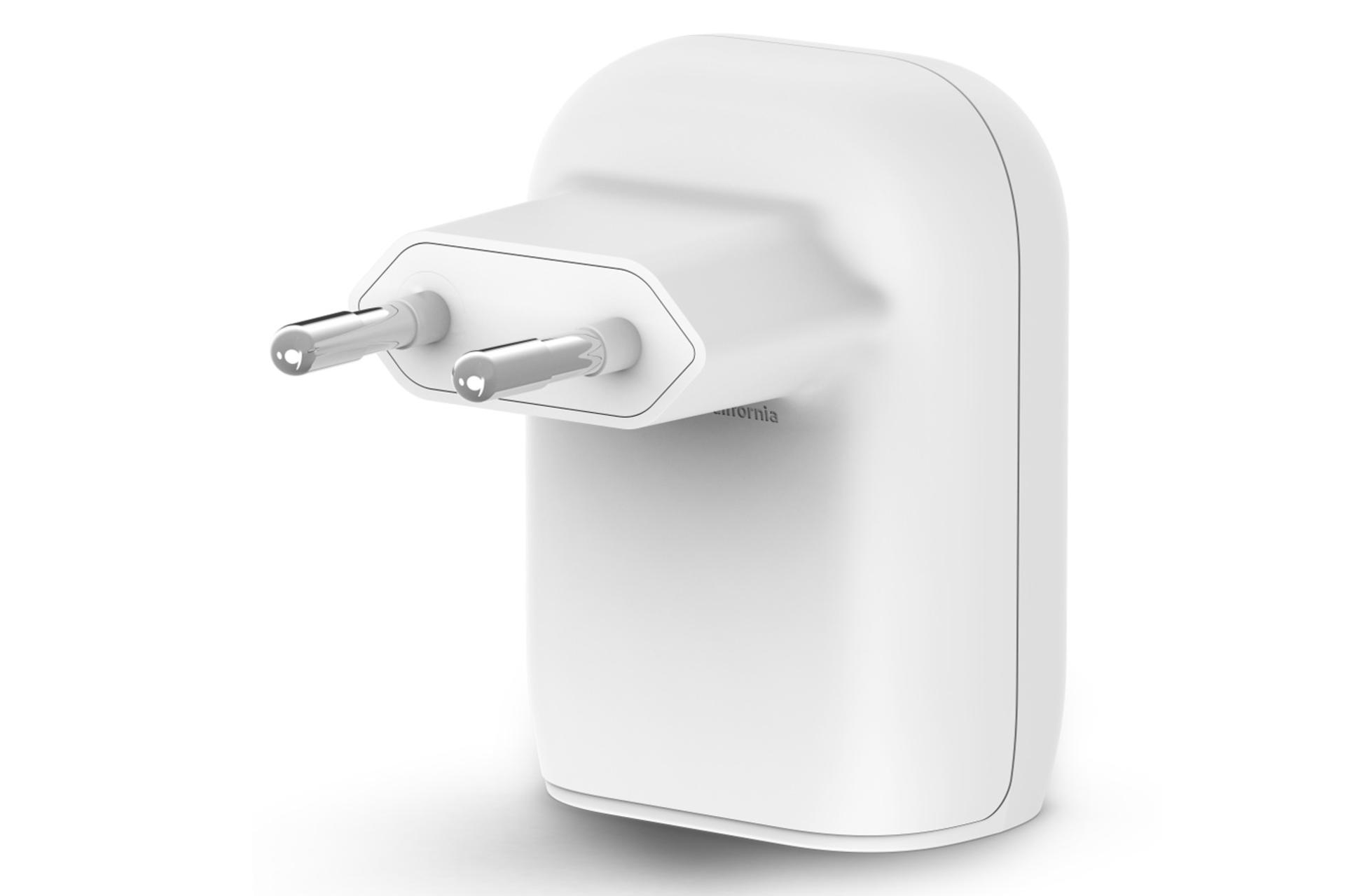 شارژر بلکین WCB007VFWH با دوشاخه اروپایی