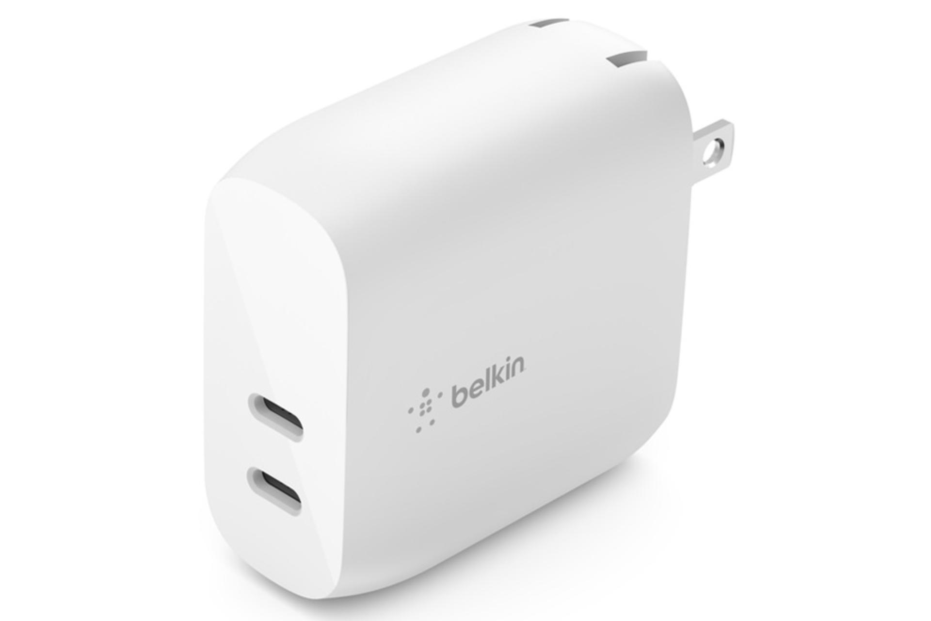 شارژر بلکین WCB006VFWH با دوشاخه آمریکایی